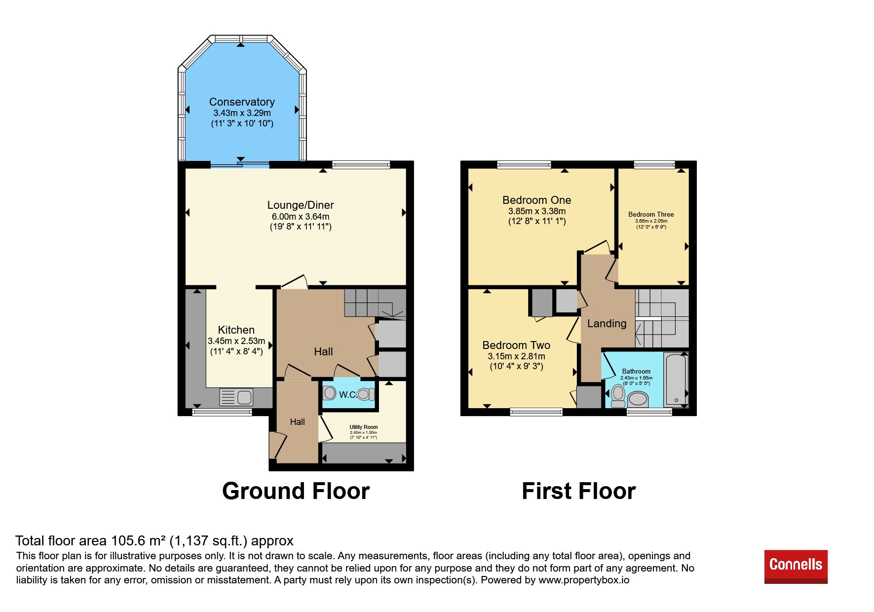 11, St. Chads Road, Leamington Spa floorplan