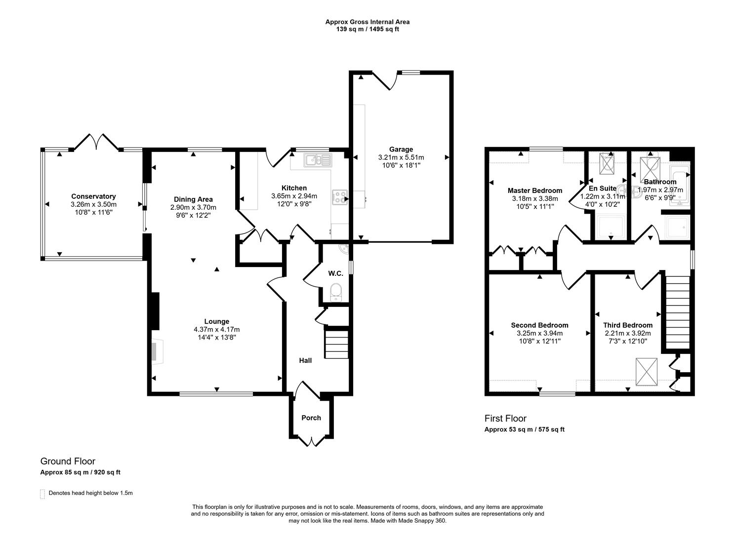 45, Skomer Drive, Milford Haven floorplan