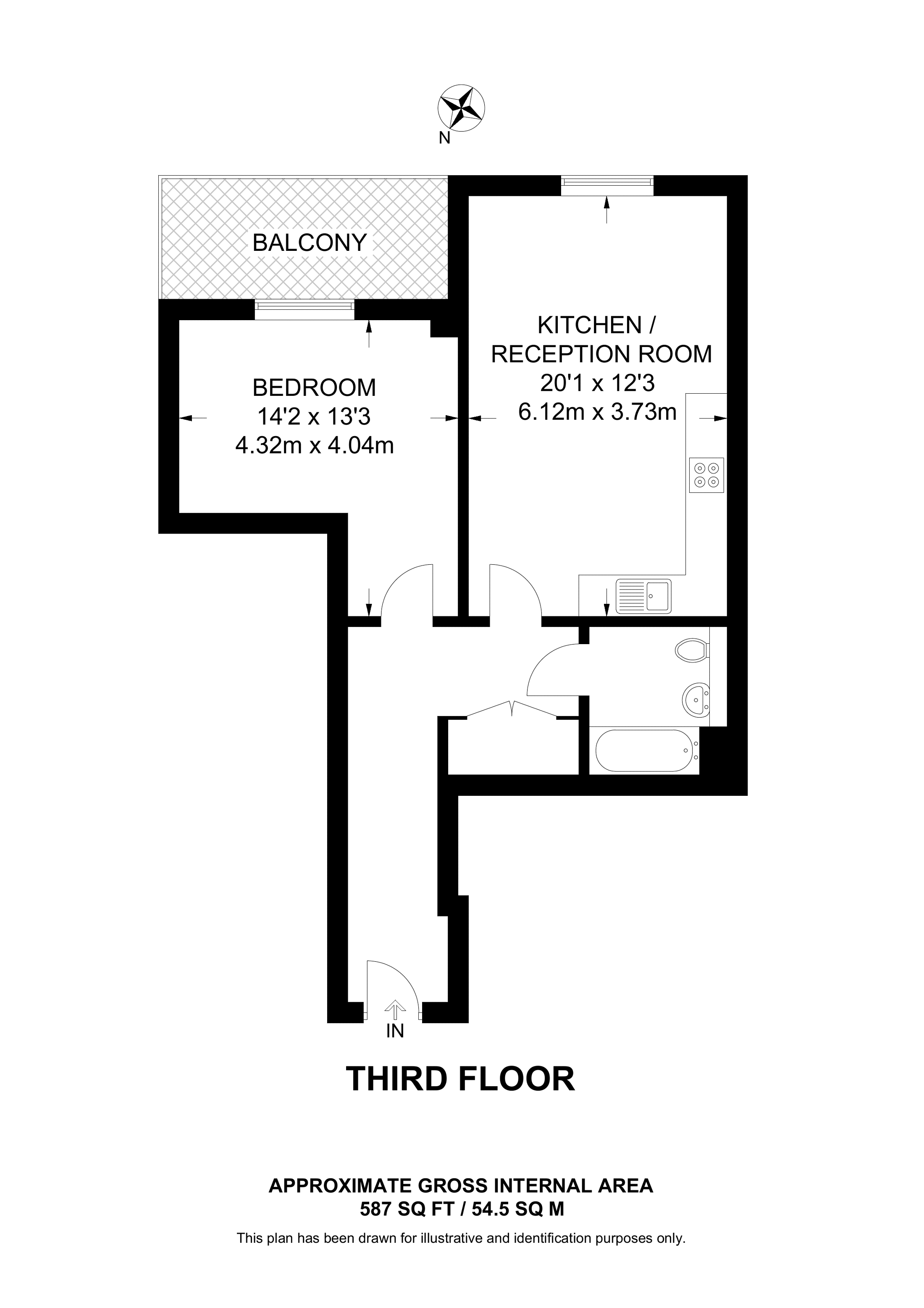 Kingston Road, New Malden floorplan