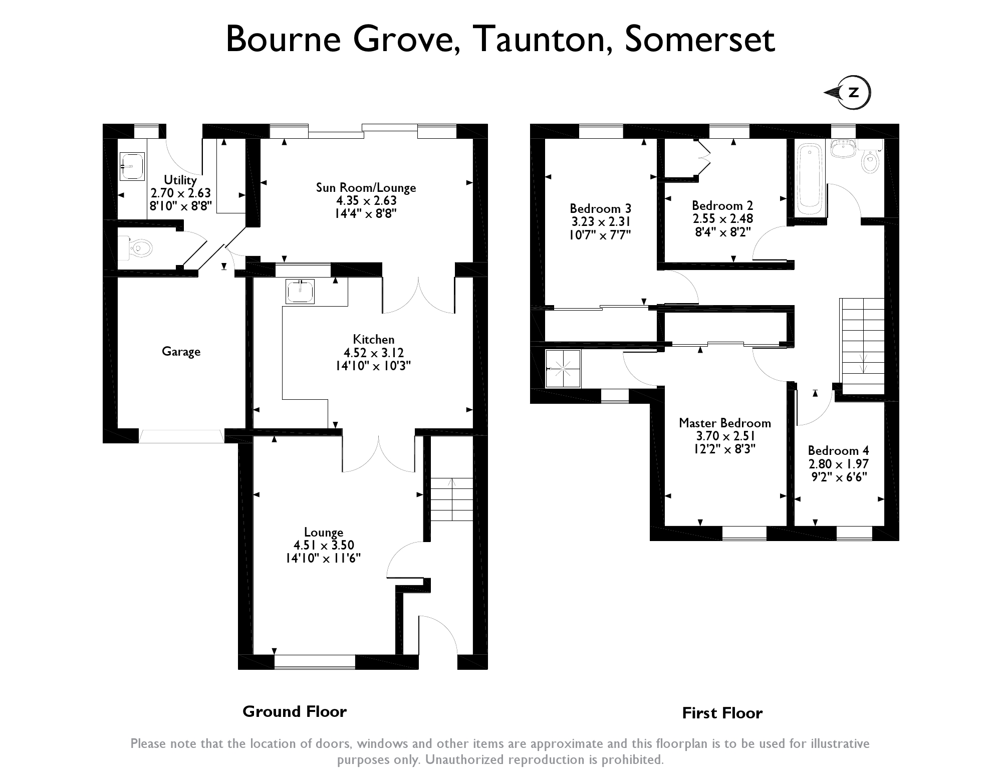 4 Bedrooms Semi-detached house for sale in Bourne Grove, Taunton TA1