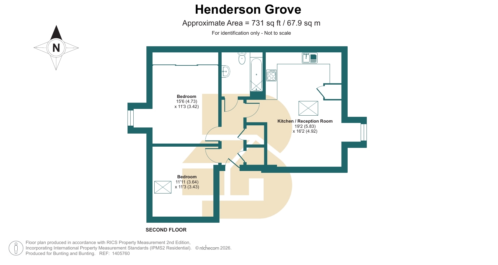 10 Gillman Lodge, 13, Henderson Grove, Westerham floorplan