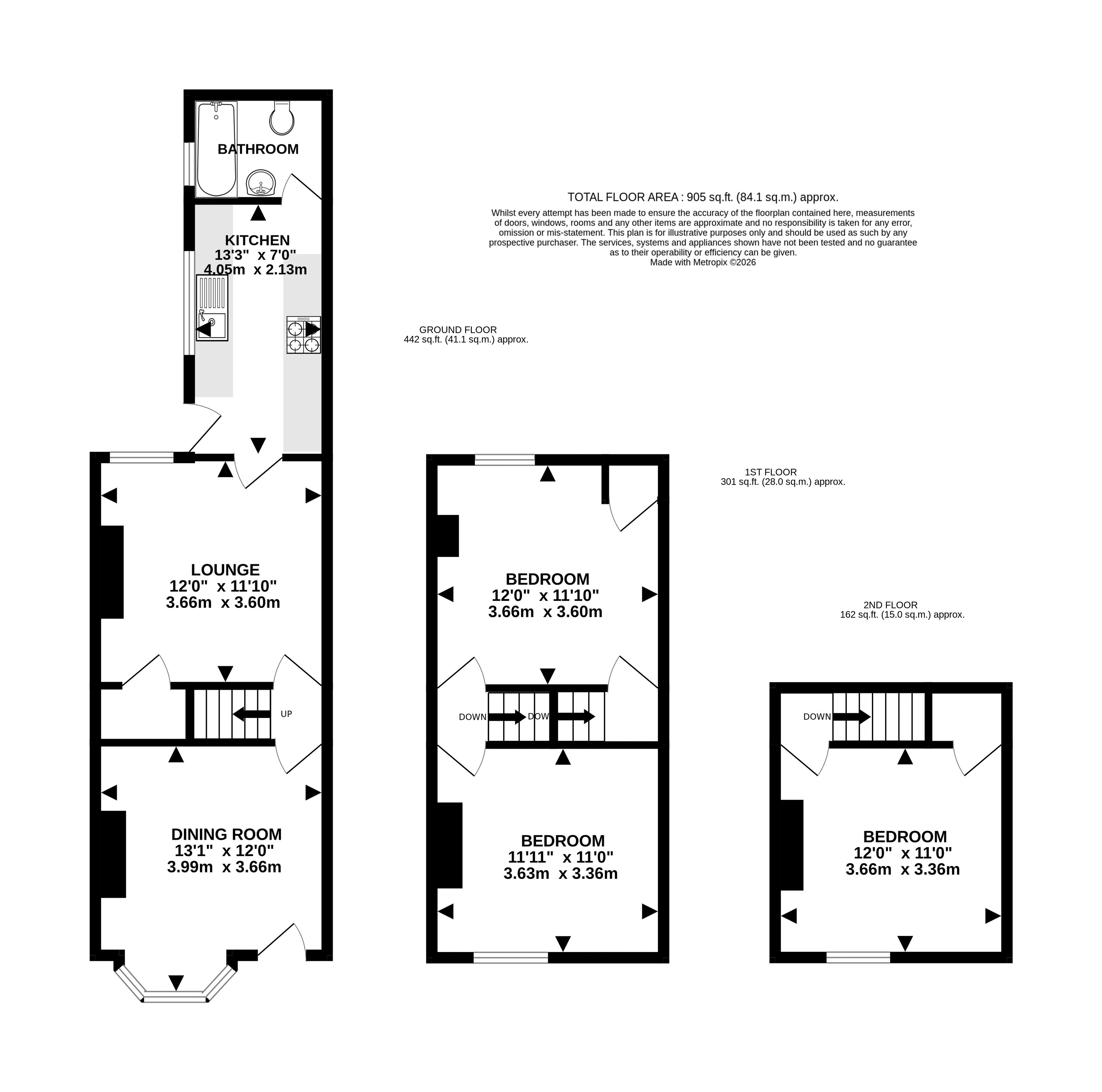 2, Cromwell Street, Lincoln floorplan