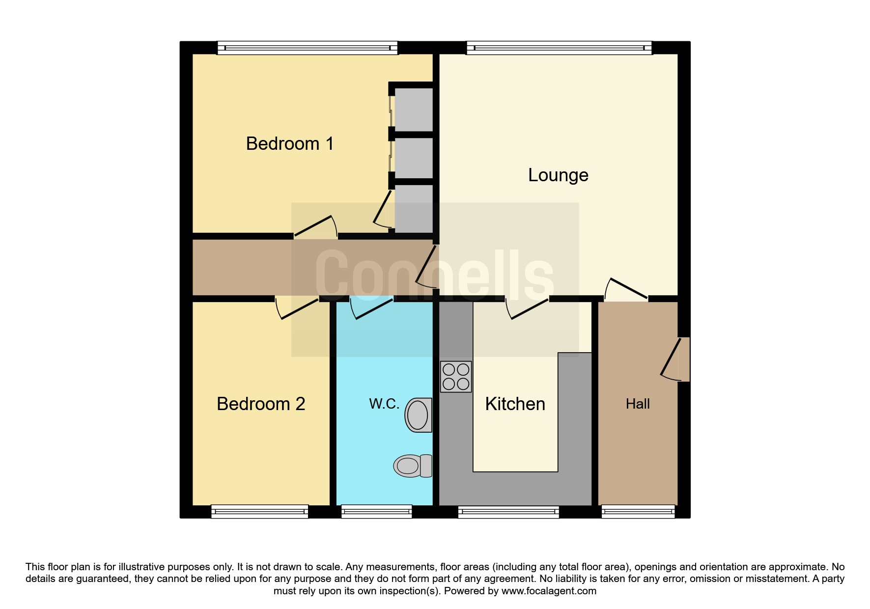 23, Ash Court, Rugby floorplan