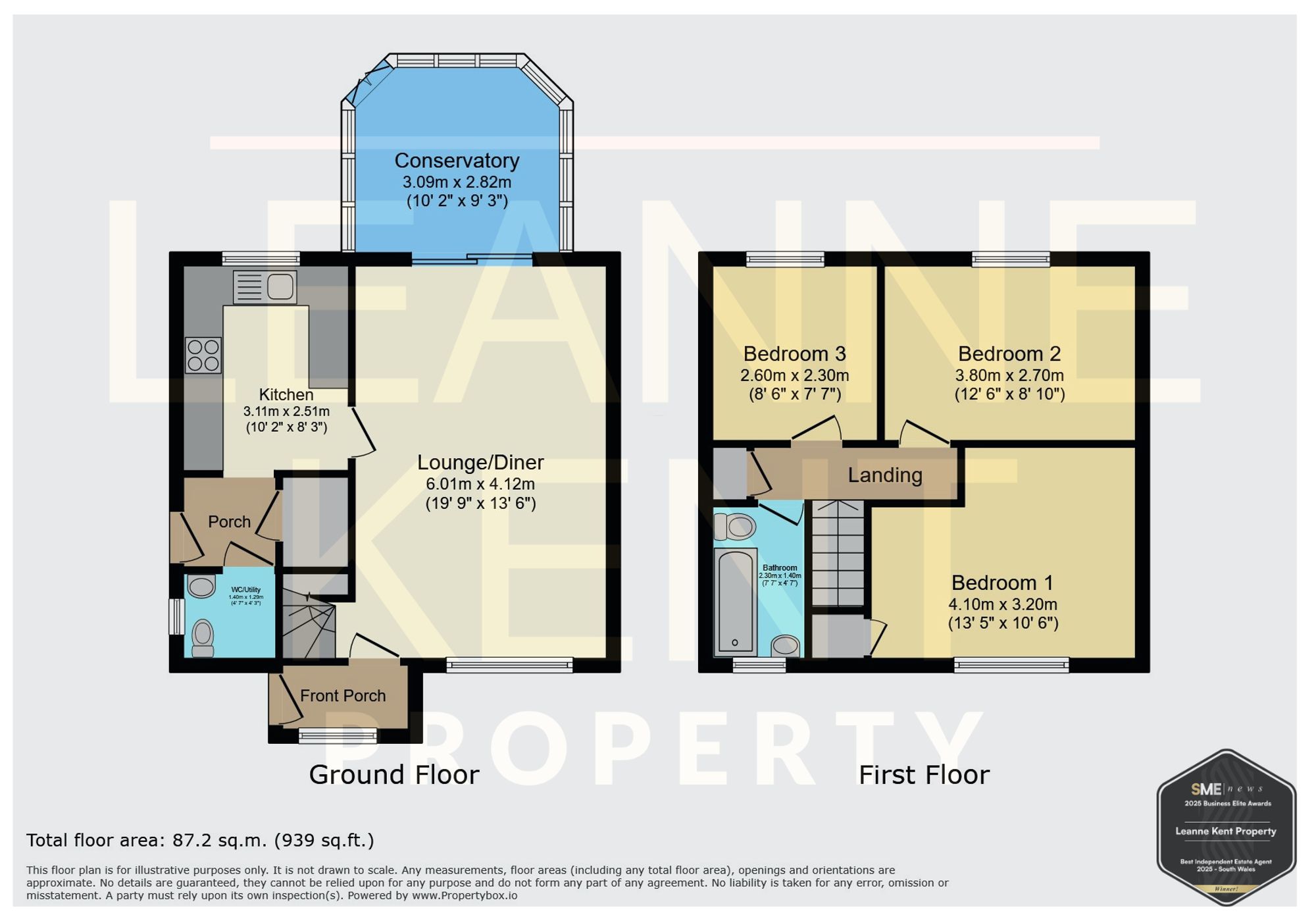 13 Bryn Dolwen, Caerphilly floorplan