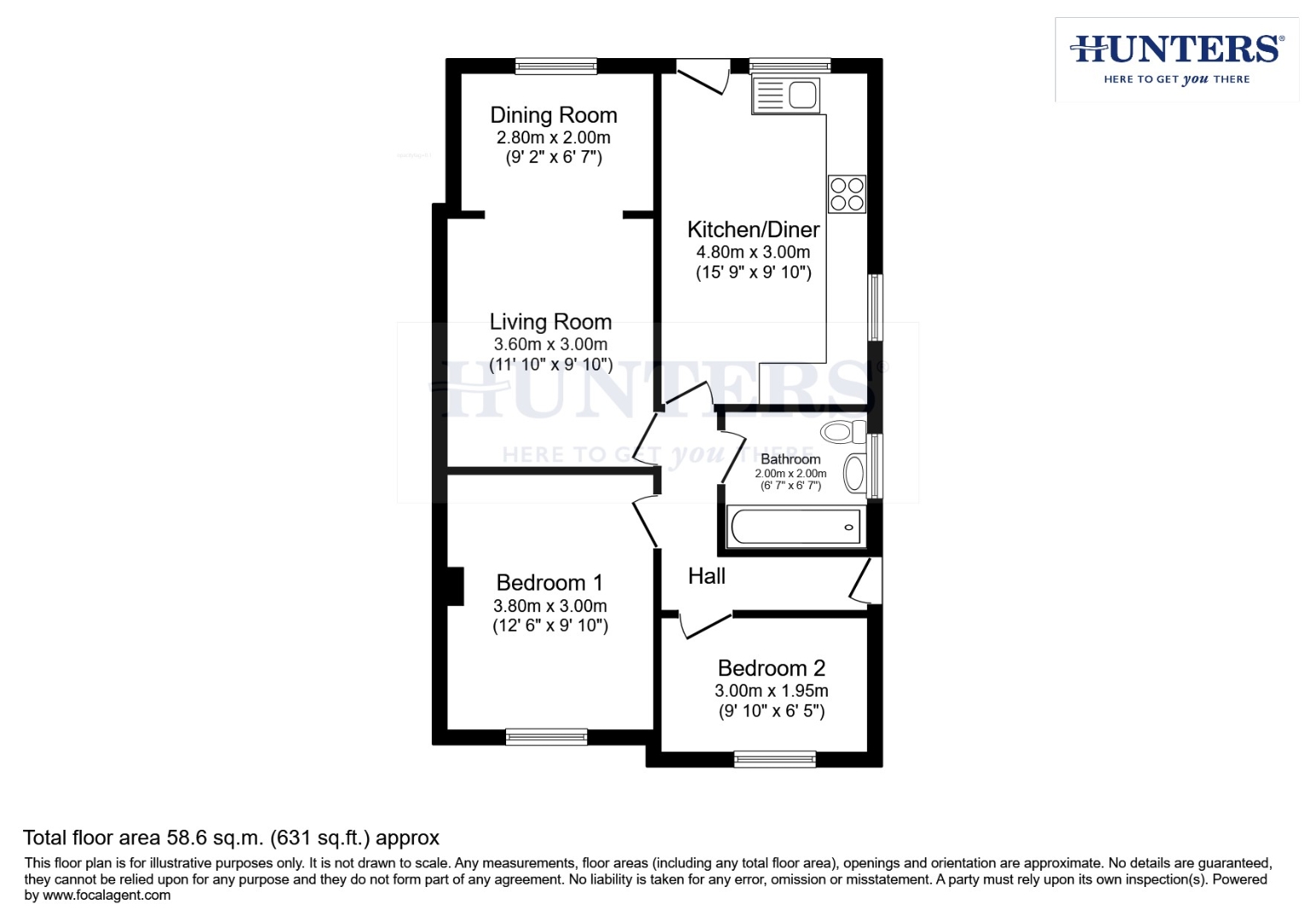 6, Murton Garth, York floorplan