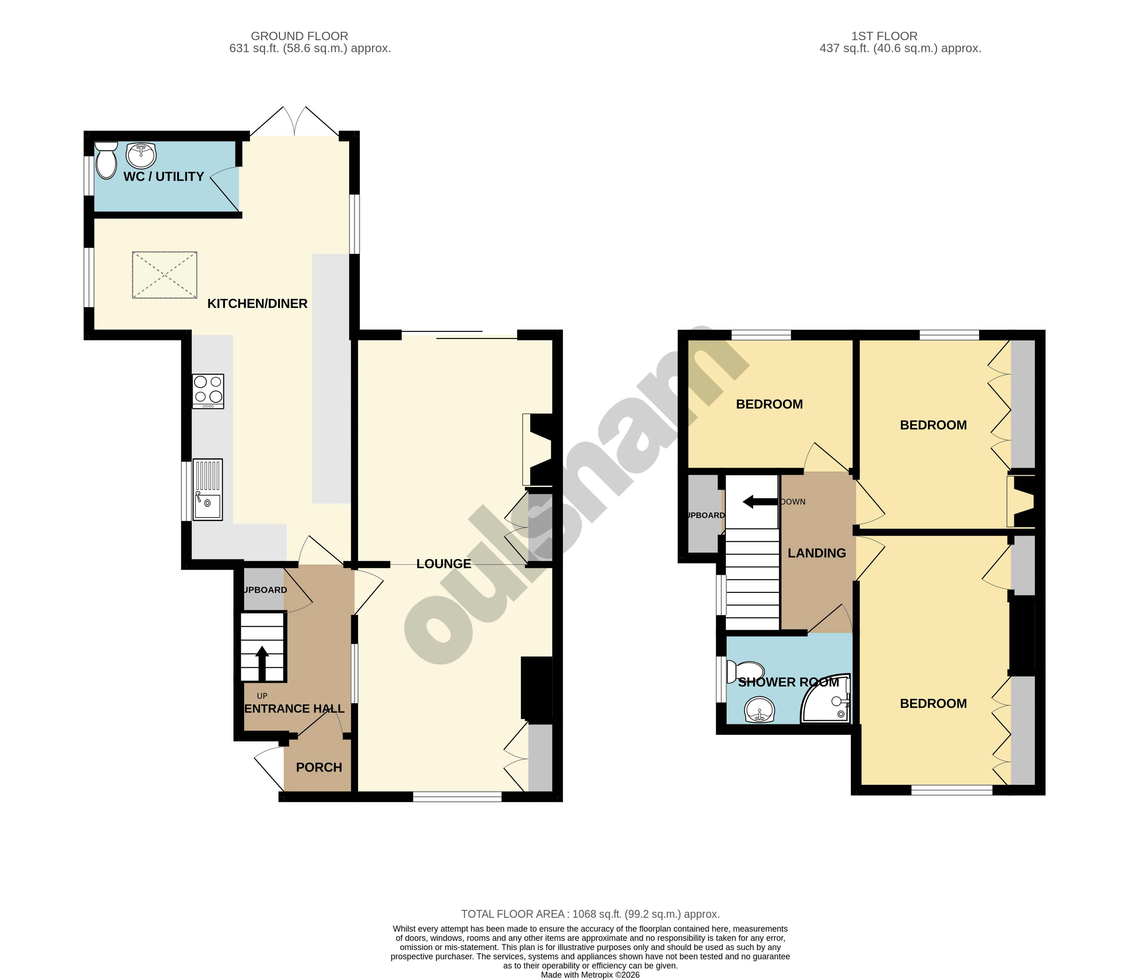Woodlands Park Road, Birmingham floorplan