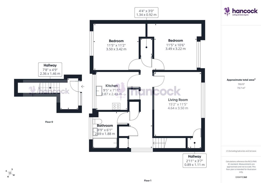 34, Tozer Way, Chichester floorplan