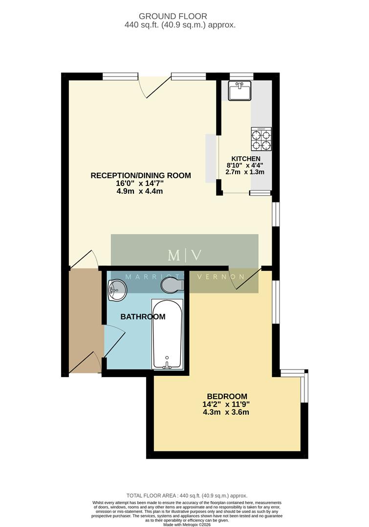 St. Augustines Avenue, South Croydon floorplan