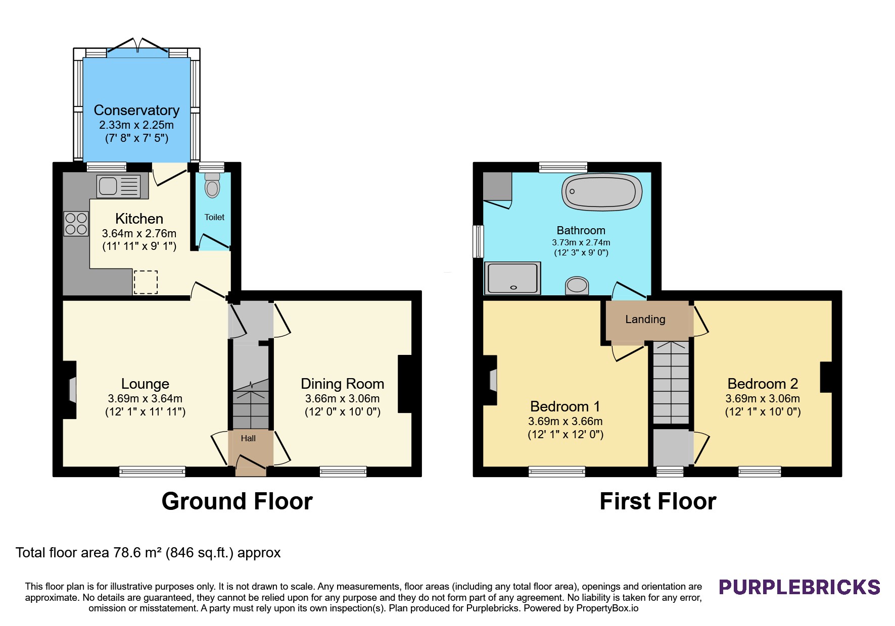 3, High Street, Great Glen floorplan