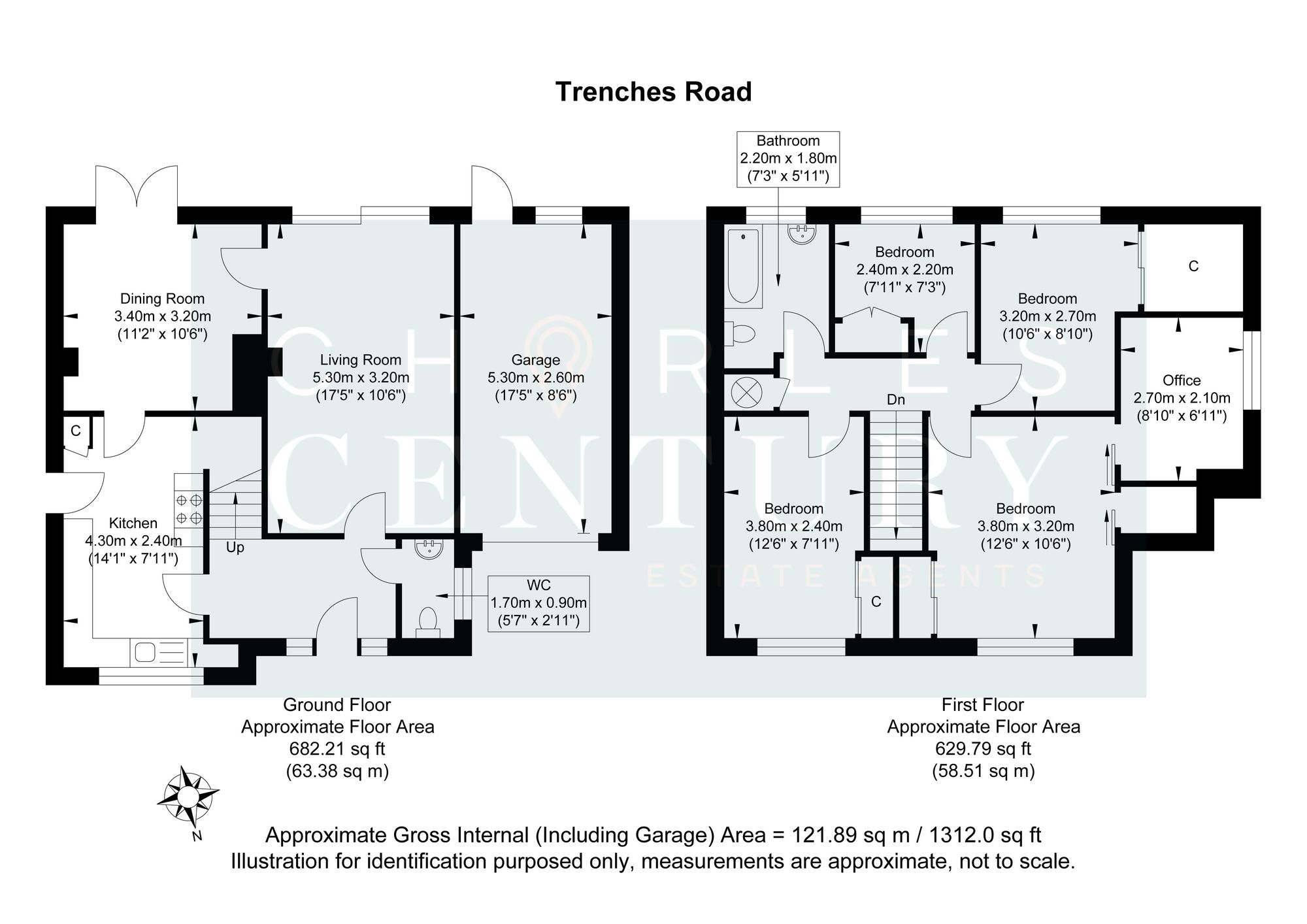 15 Trenches Road, Crowborough floorplan