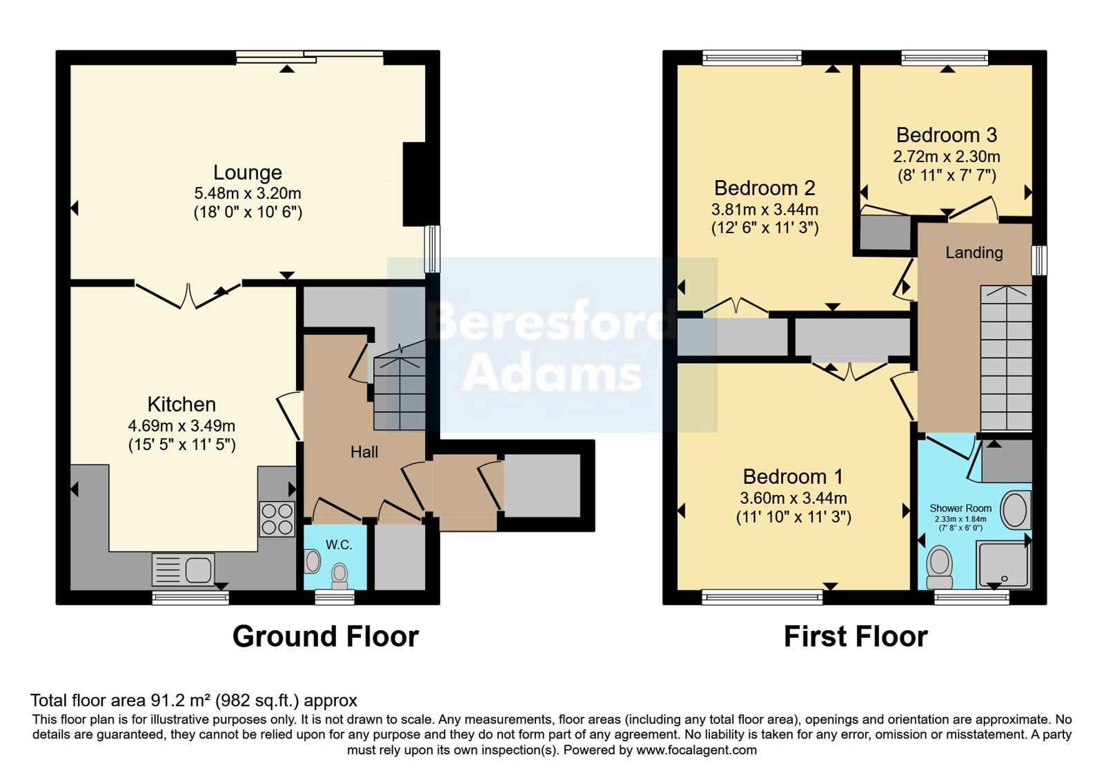 36, Bro Gethin, Conwy floorplan