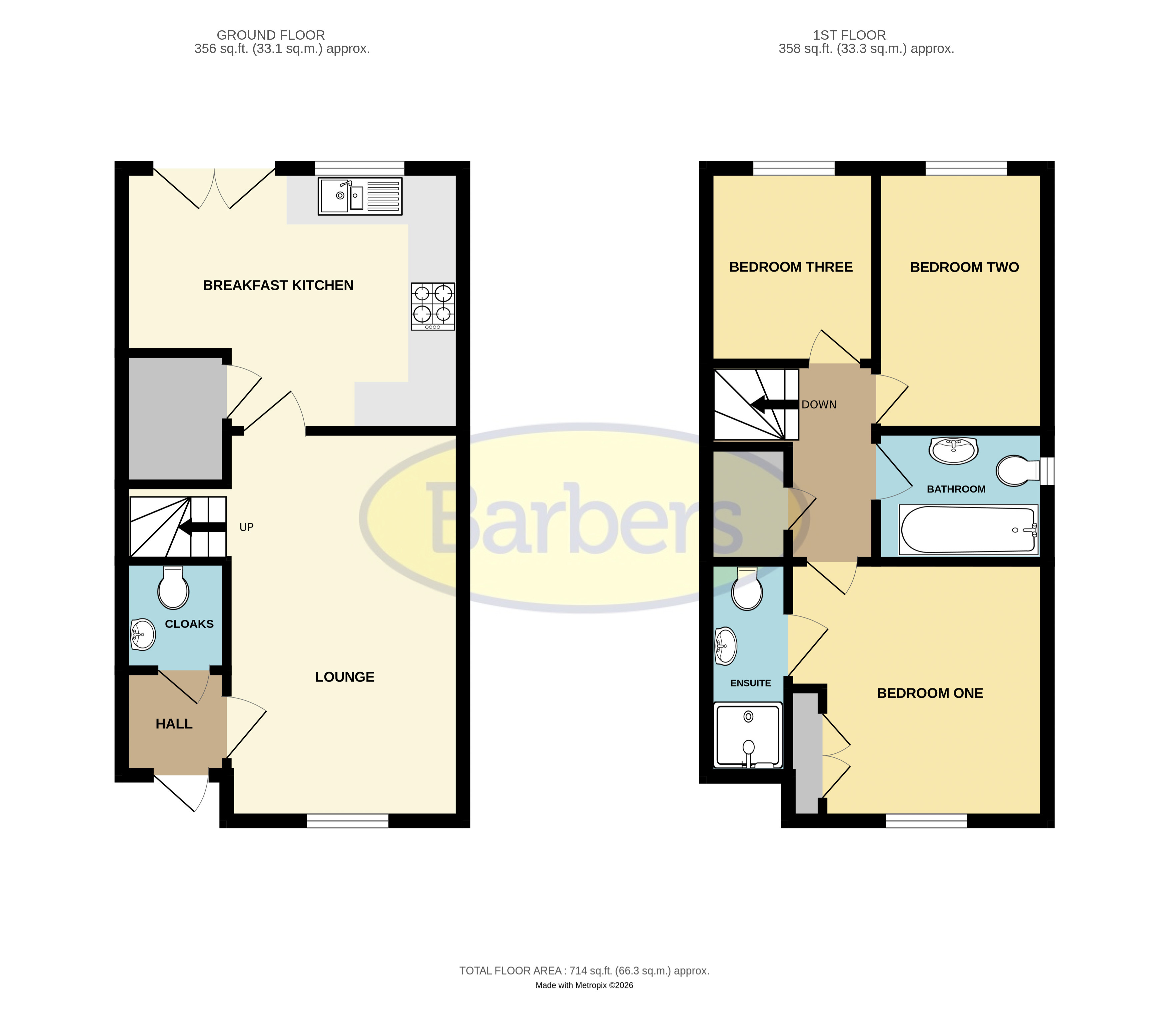 5 The Lawns, Church Close, Shrewsbury floorplan
