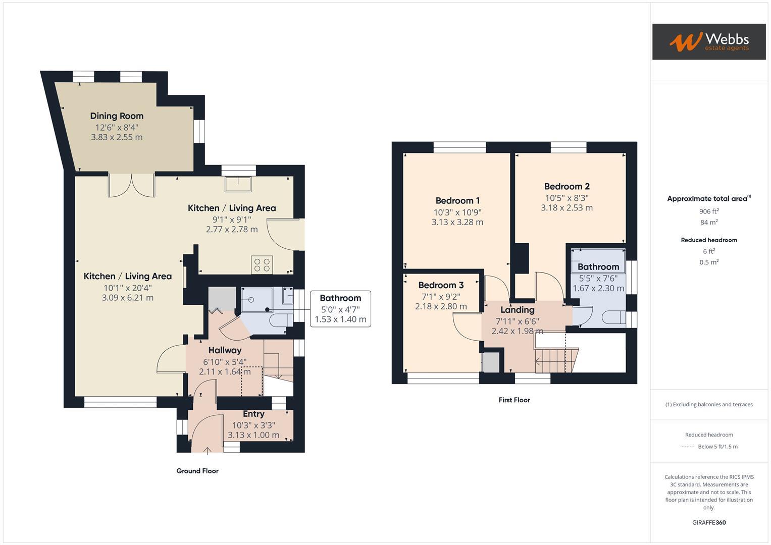 21, Coalpit Lane, Rugeley floorplan