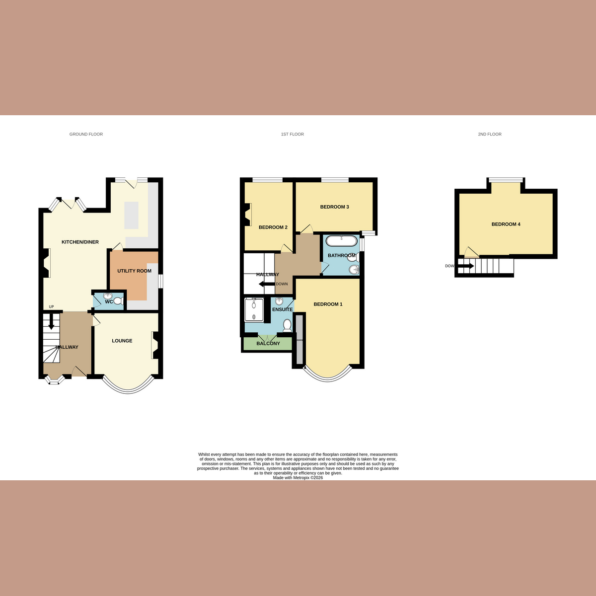 5, Gloucester Terrace, Southend-on-sea floorplan