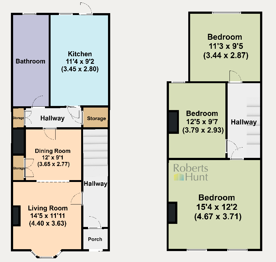 64, Tachbrook Road, Feltham floorplan