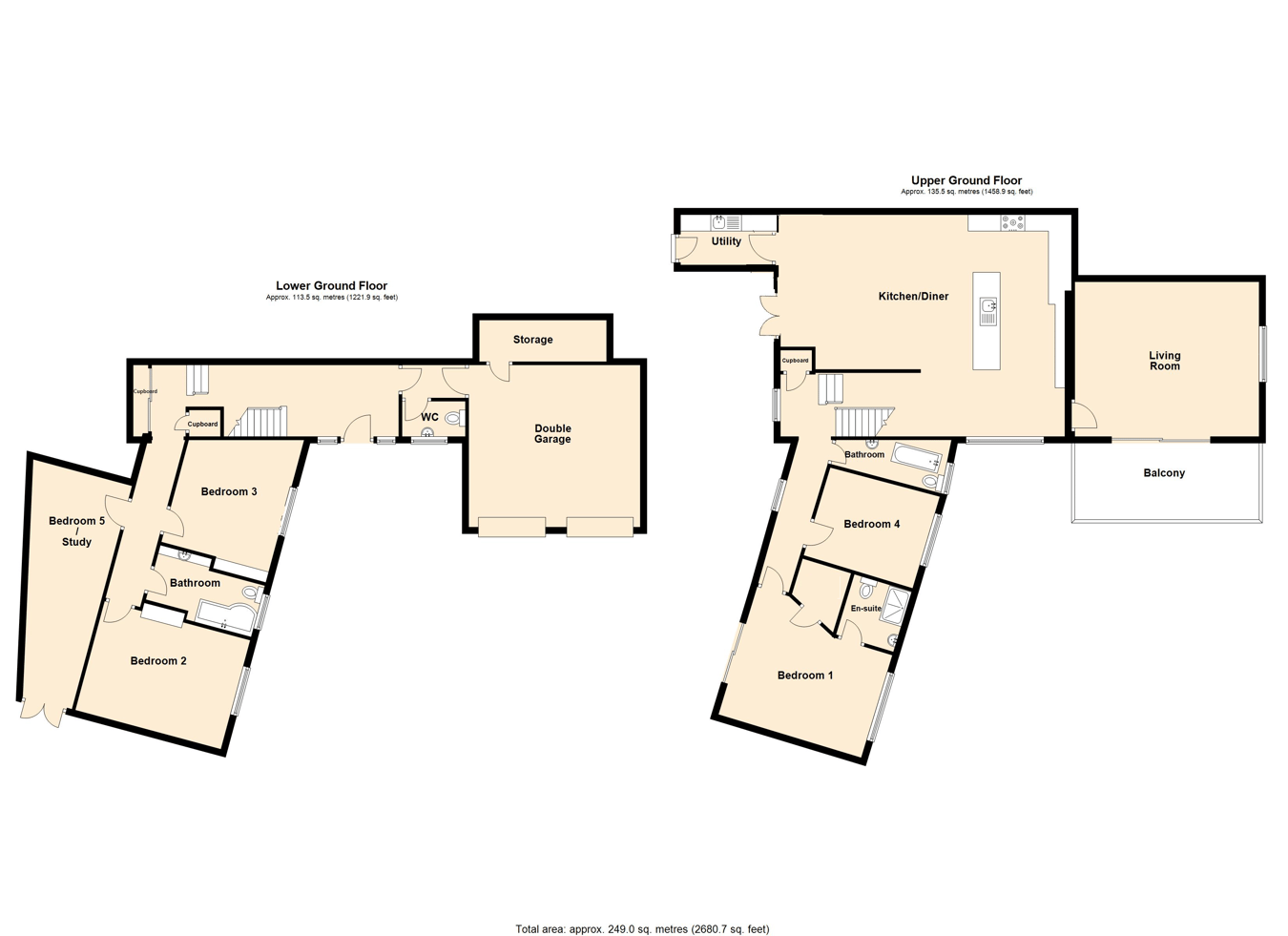 Hill Top House, Shiplate Road, Bleadon Village, Weston-Super-Mare floorplan