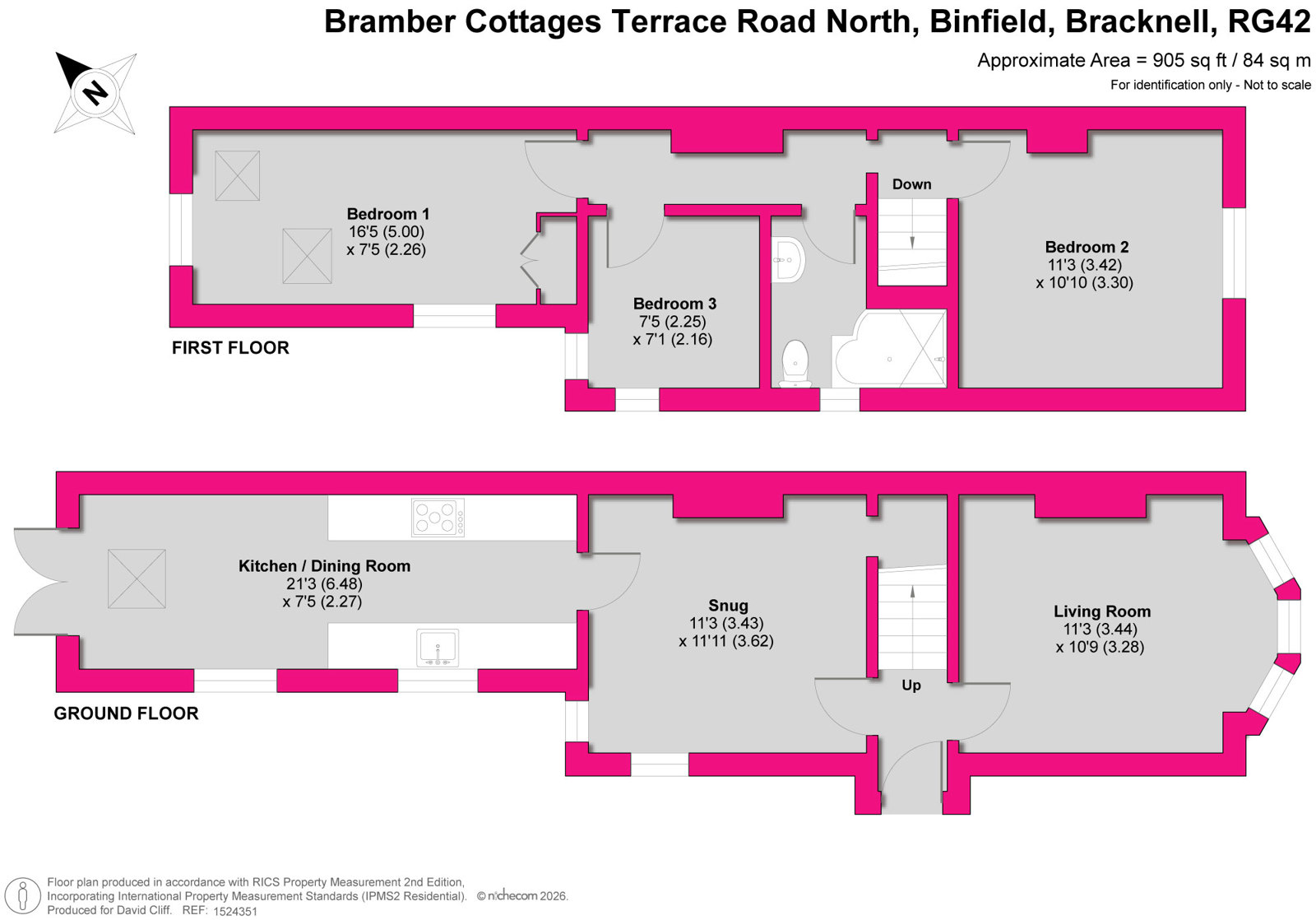 1 Bramber Cottages,, Terrace Road North, Bracknell floorplan