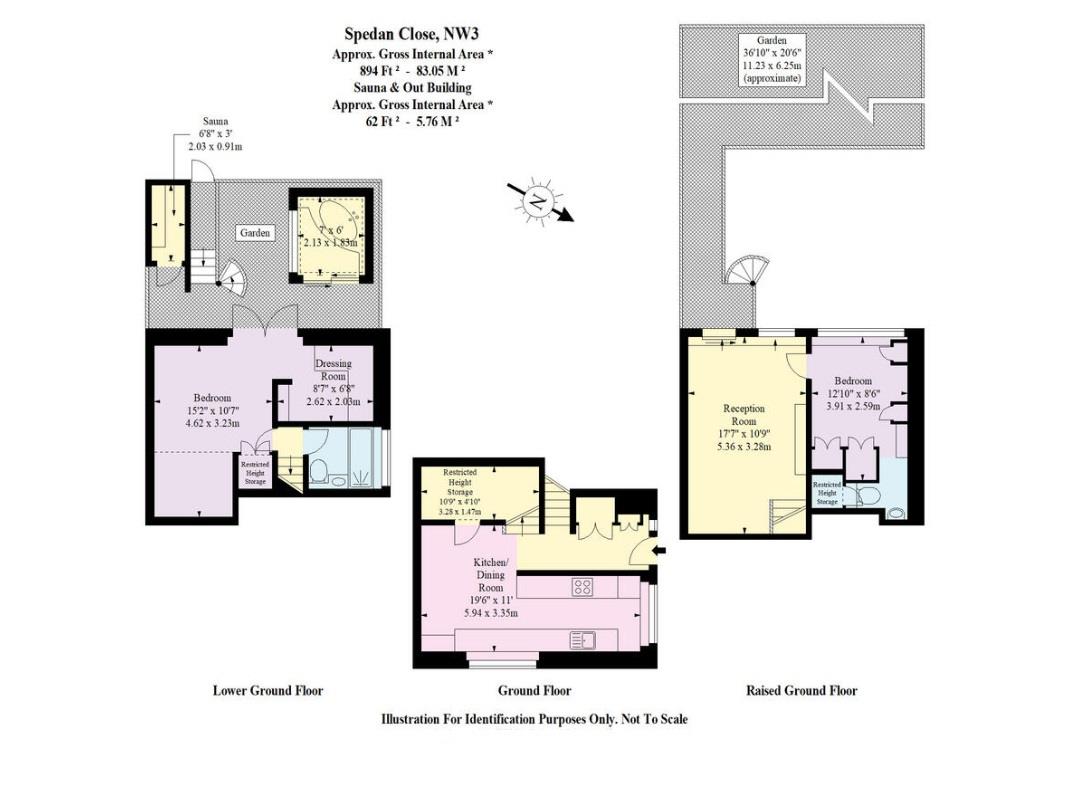 19, Spedan Close, London floorplan