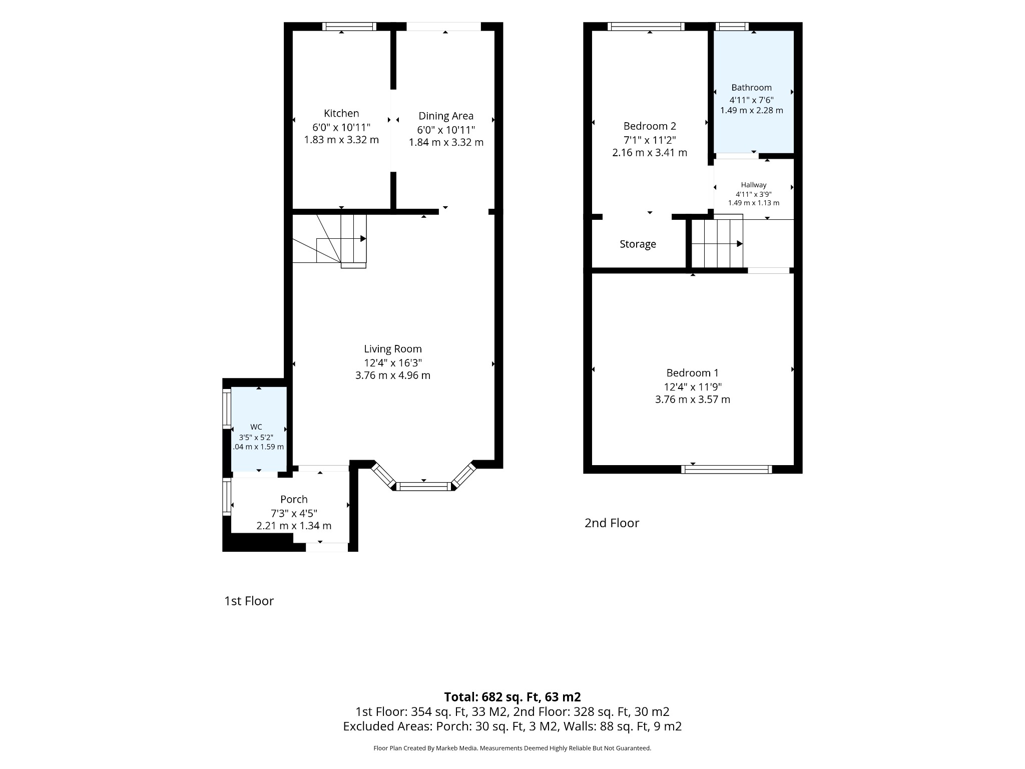 39, Baildon Way, Huddersfield floorplan