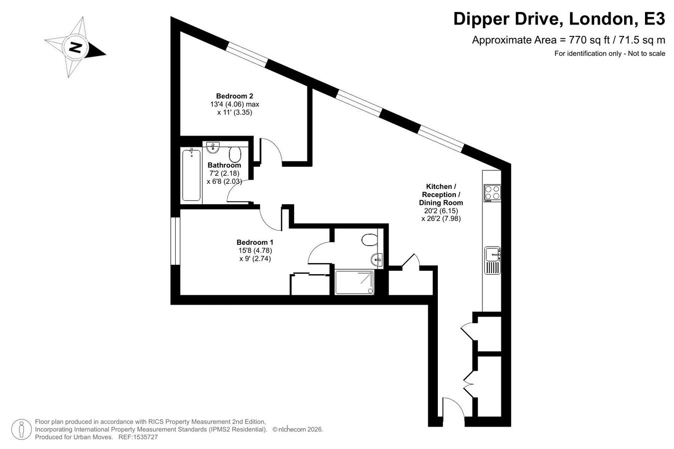 Headwater Point, London floorplan