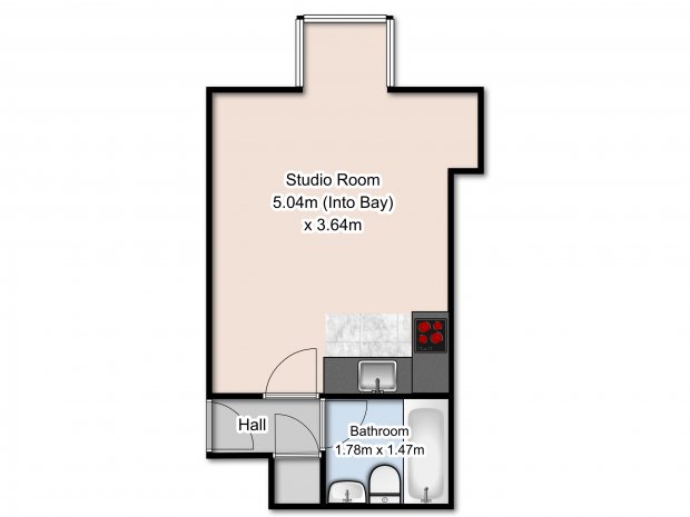 0 Bedrooms Studio to rent in Lansdowne Place, Hove BN3