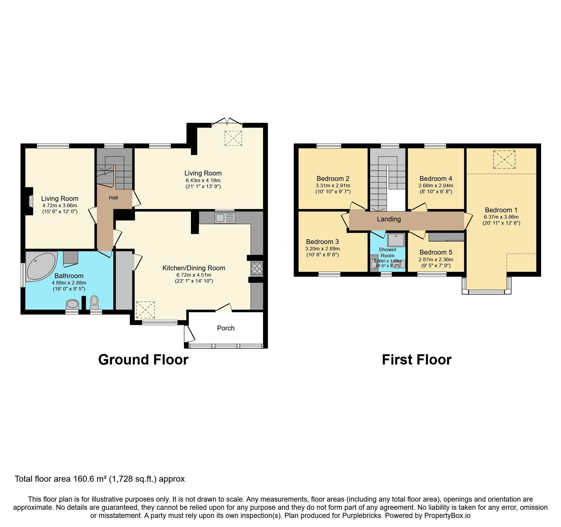 31, Town End Road, Holmfirth floorplan