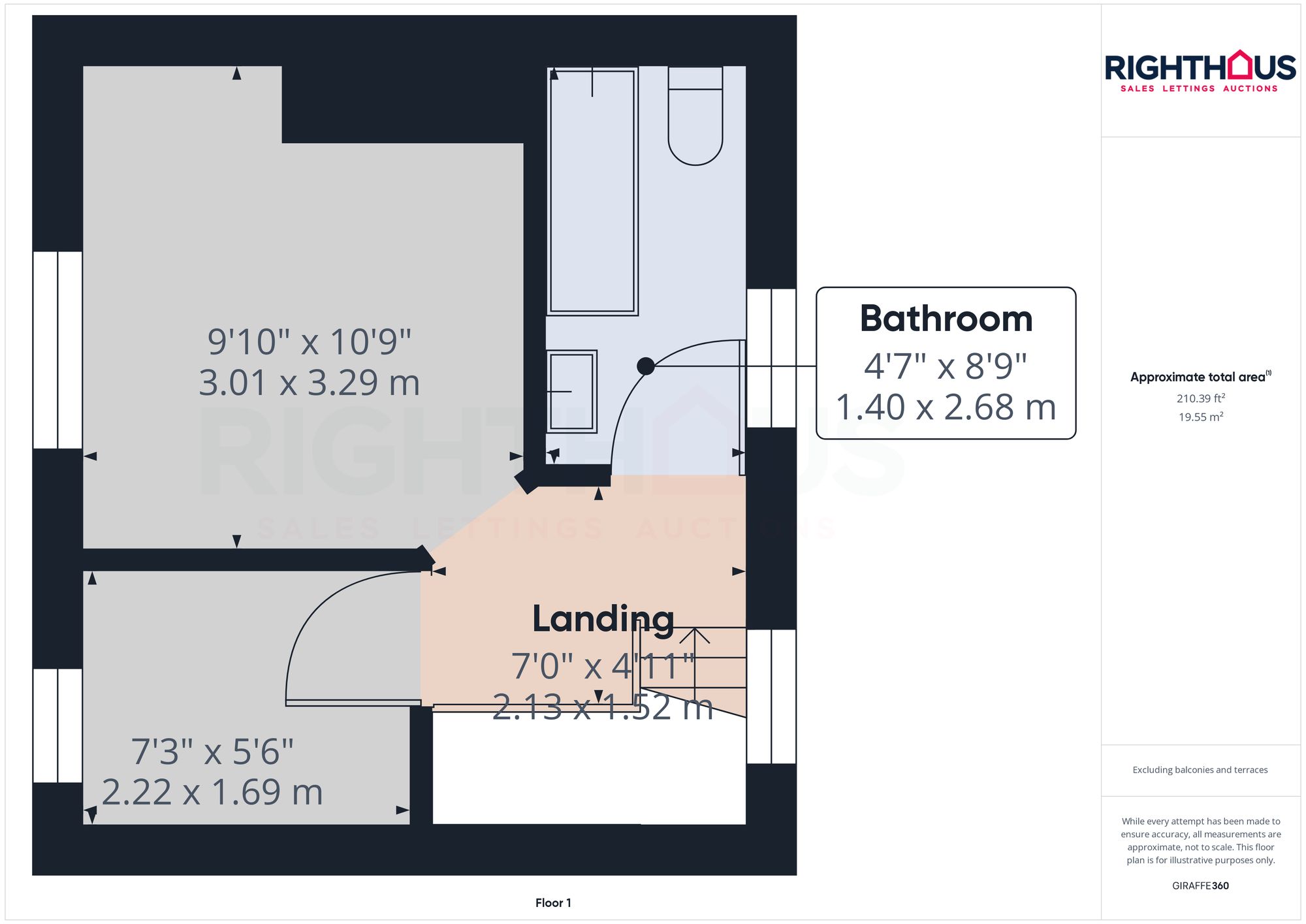 66 Fair Road, Bradford floorplan