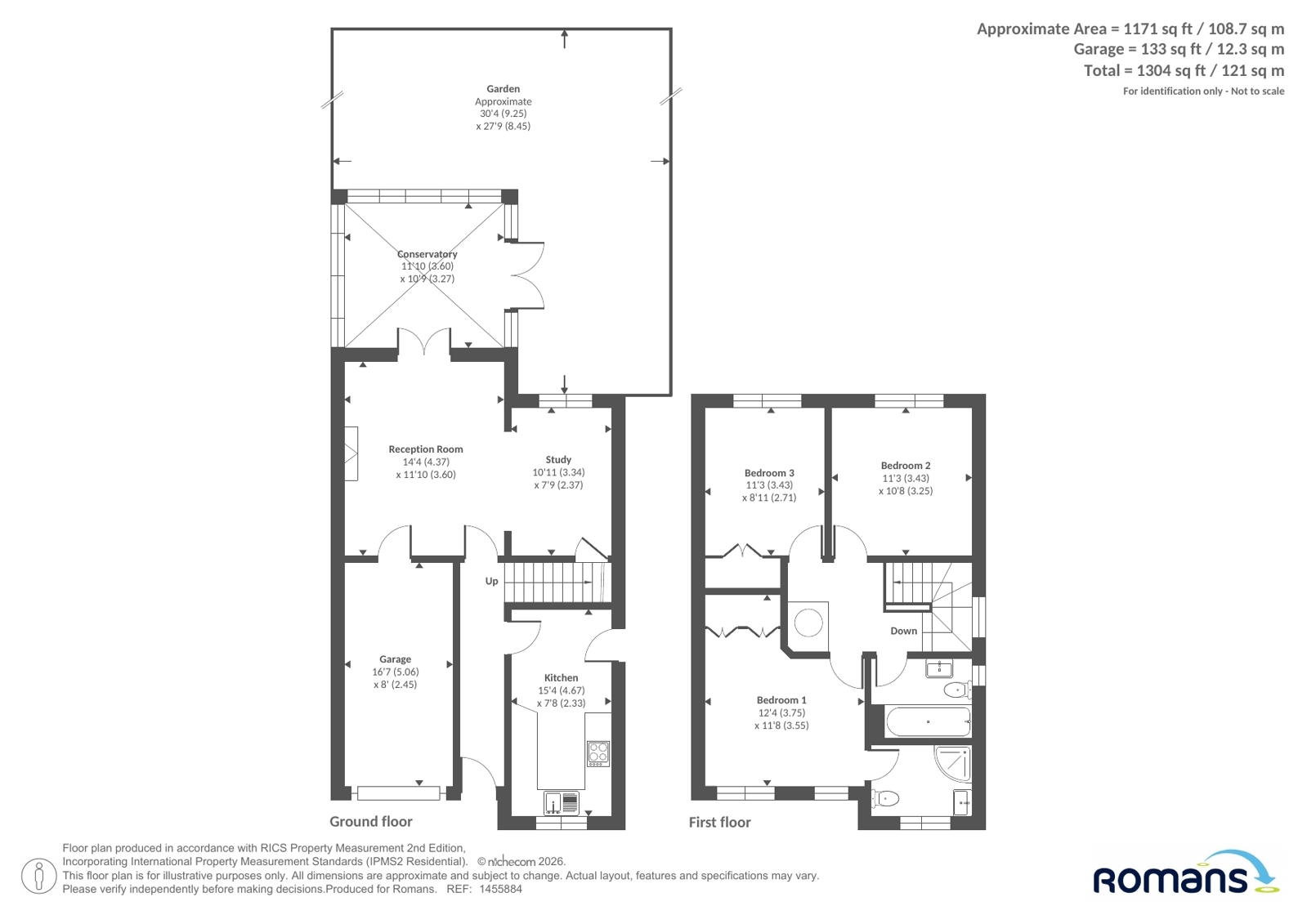 4, Earle Croft, Bracknell floorplan