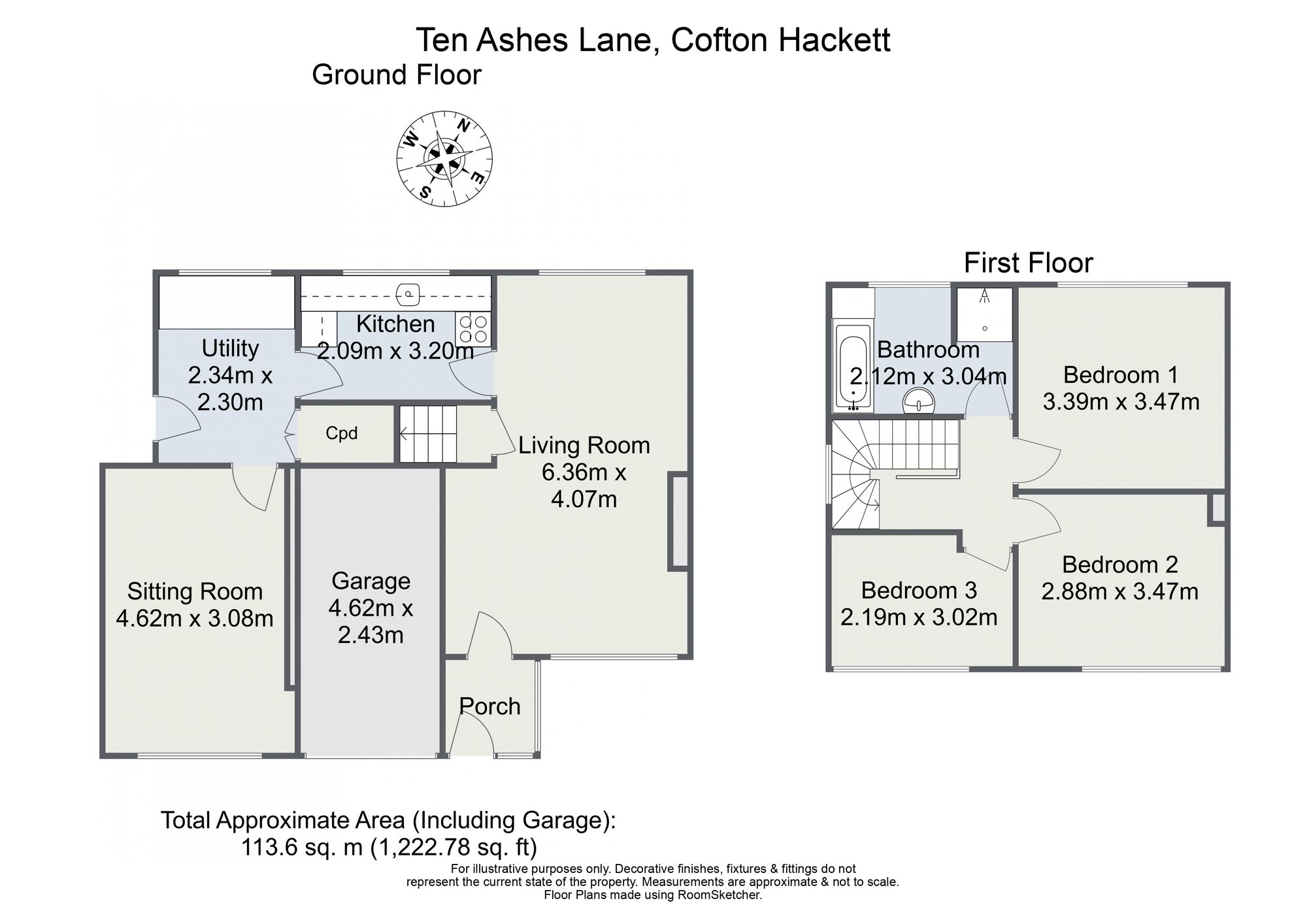 9 Ten Ashes Lane, Birmingham floorplan