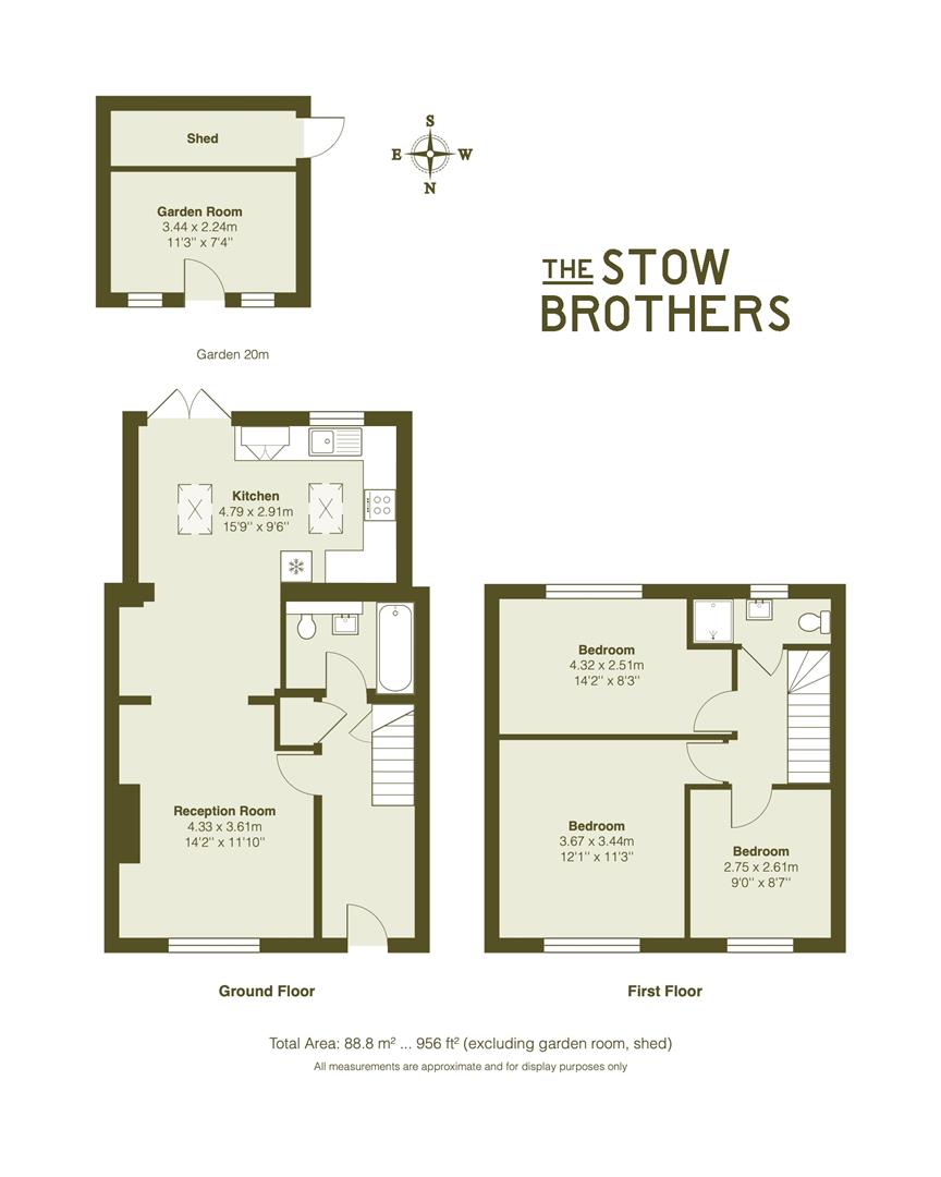 123, Connington Crescent, Chingford floorplan