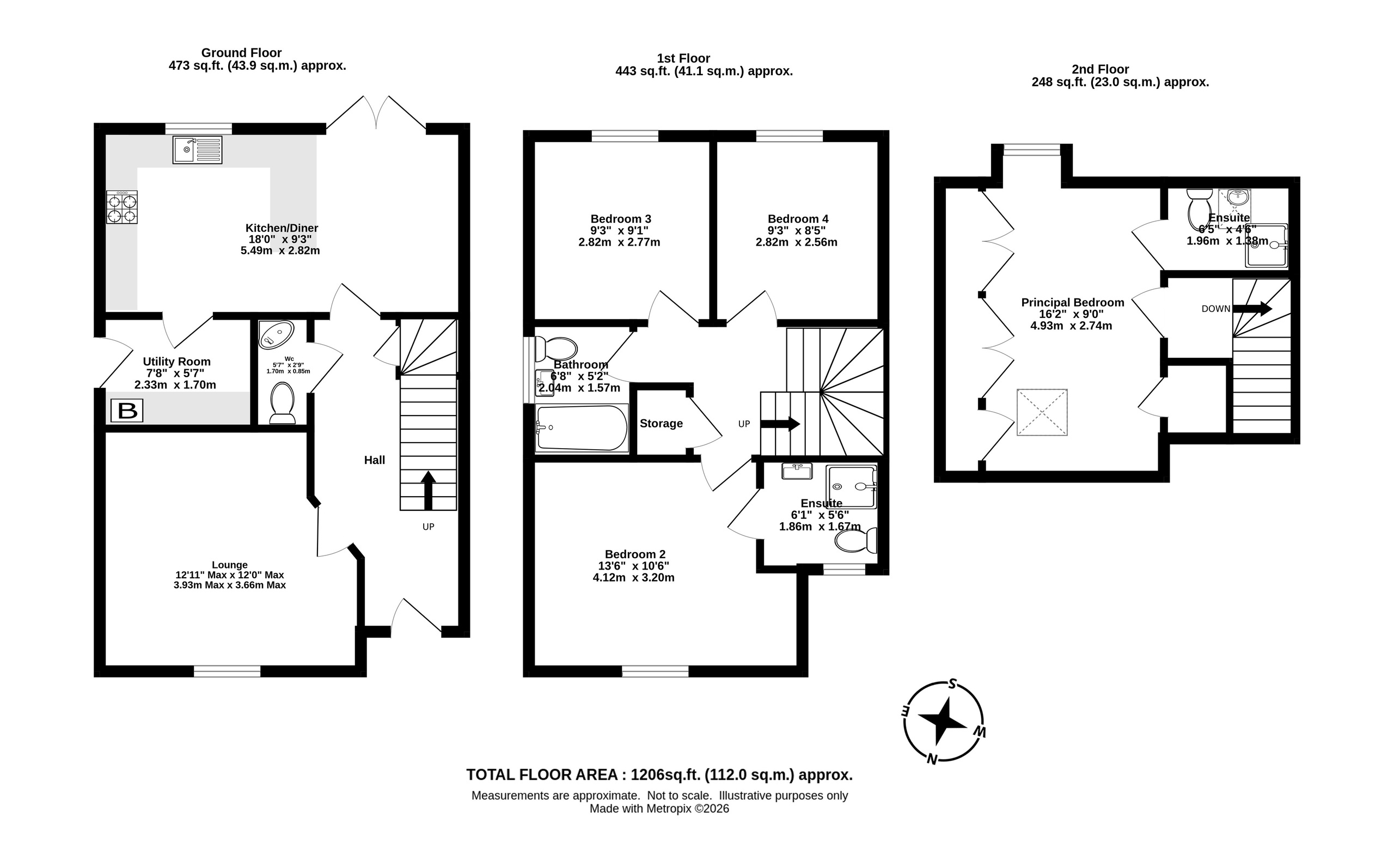 13, Hercules Road, Weston-Super-Mare floorplan