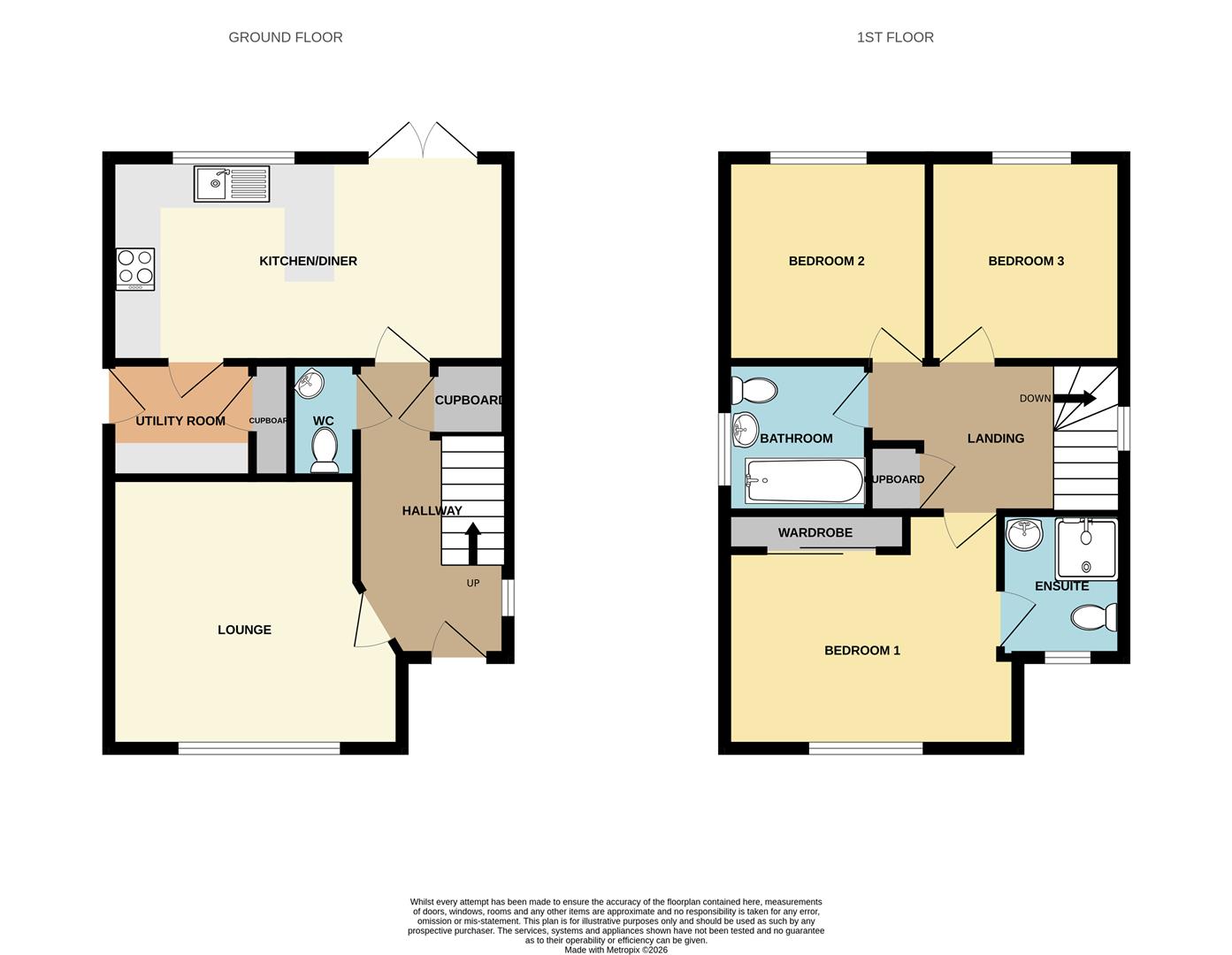 71, Slater Way, Derbyshire floorplan