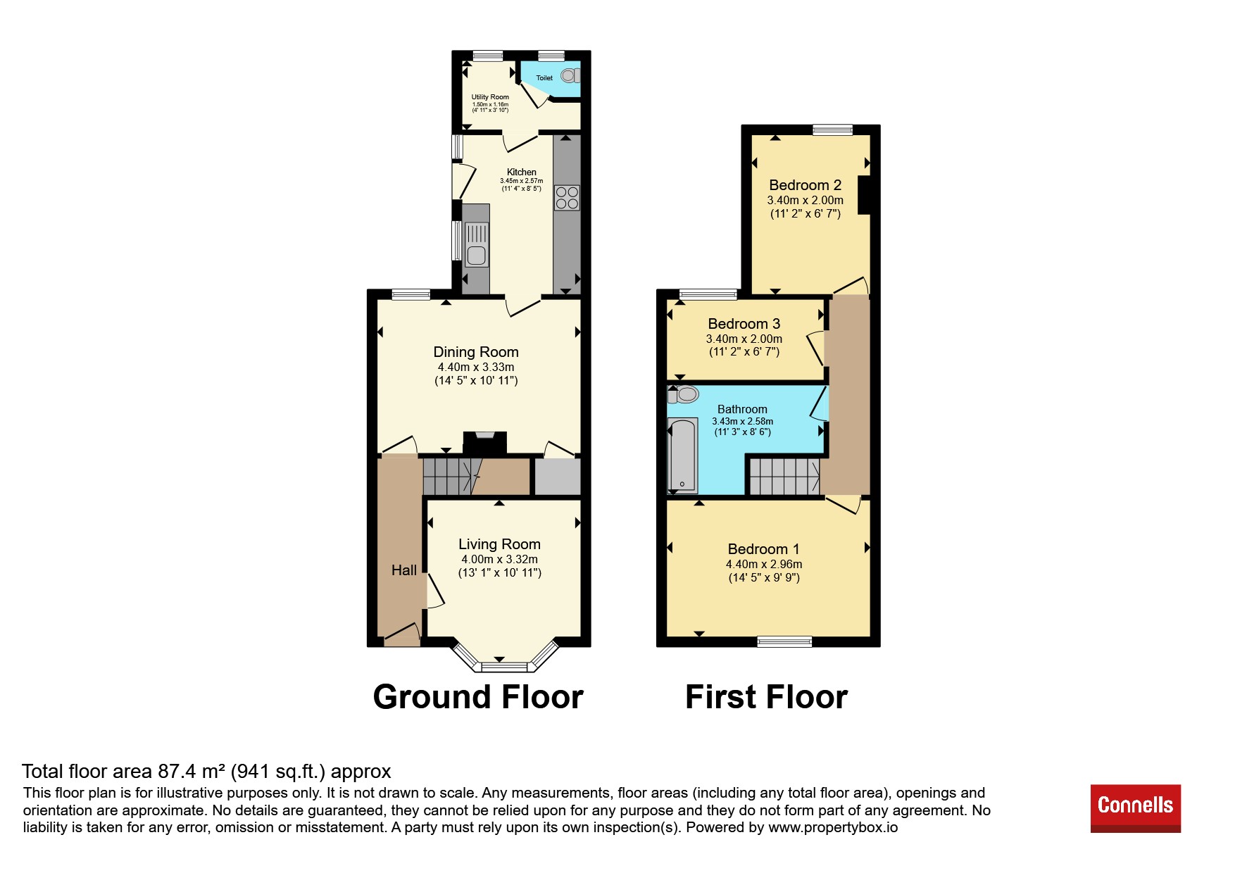 130, Lee Street, Horley floorplan