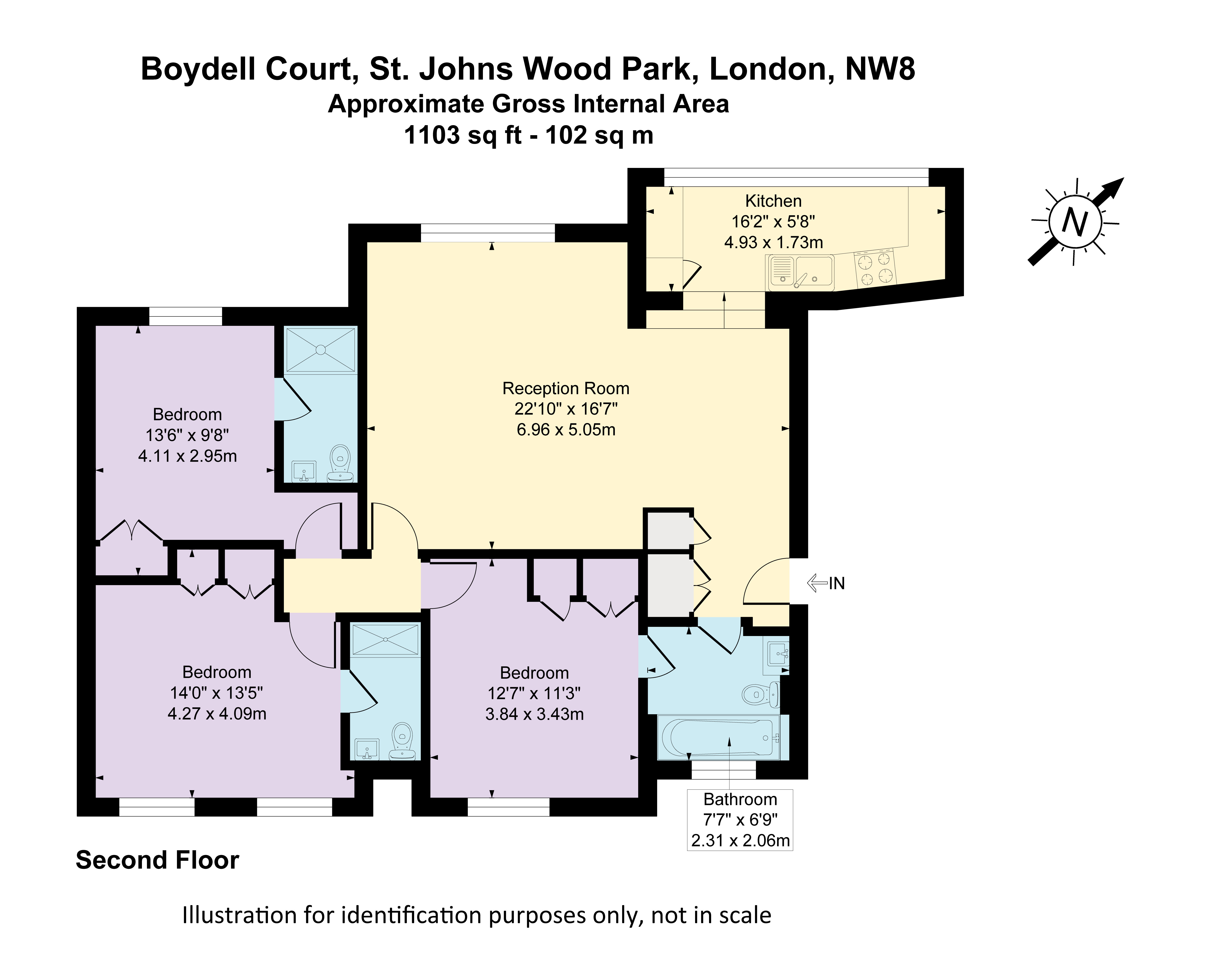 St. Johns Wood Park, London floorplan
