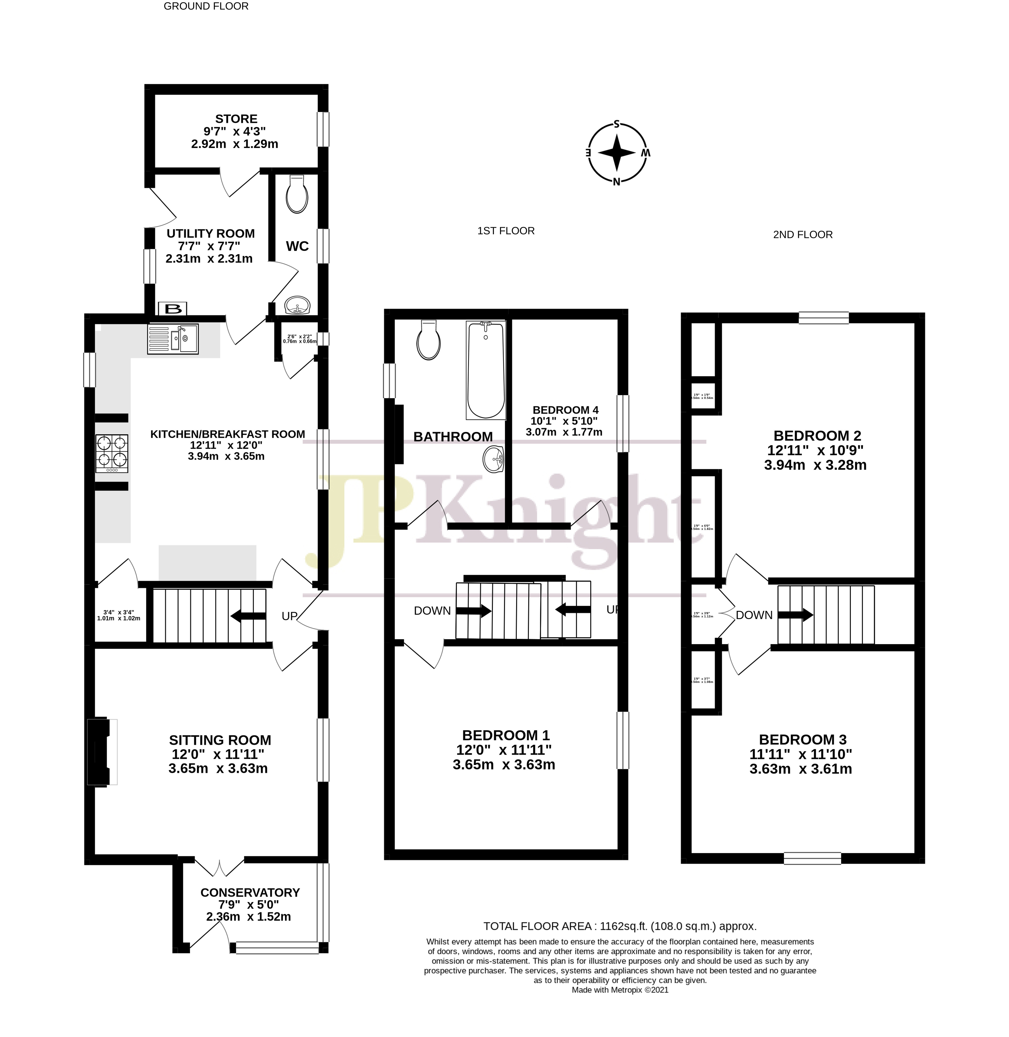 St. Johns Road, Wallingford OX10, 4 bedroom semidetached house for