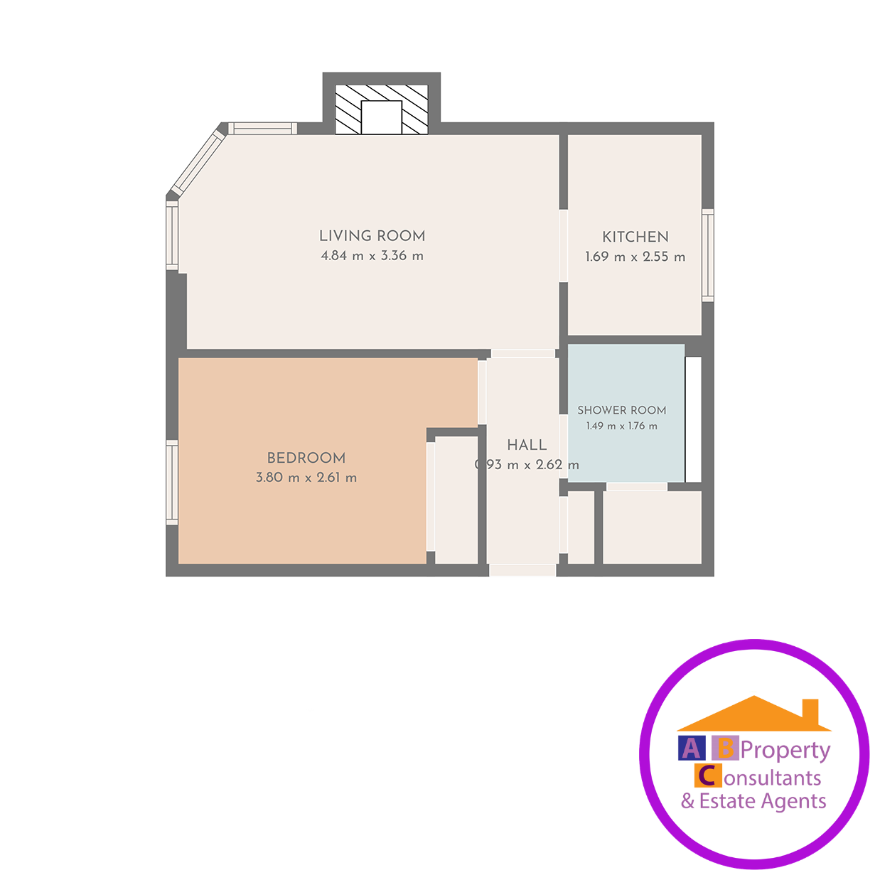 Flat 40, 1 Briarwood Court, Glasgow floorplan