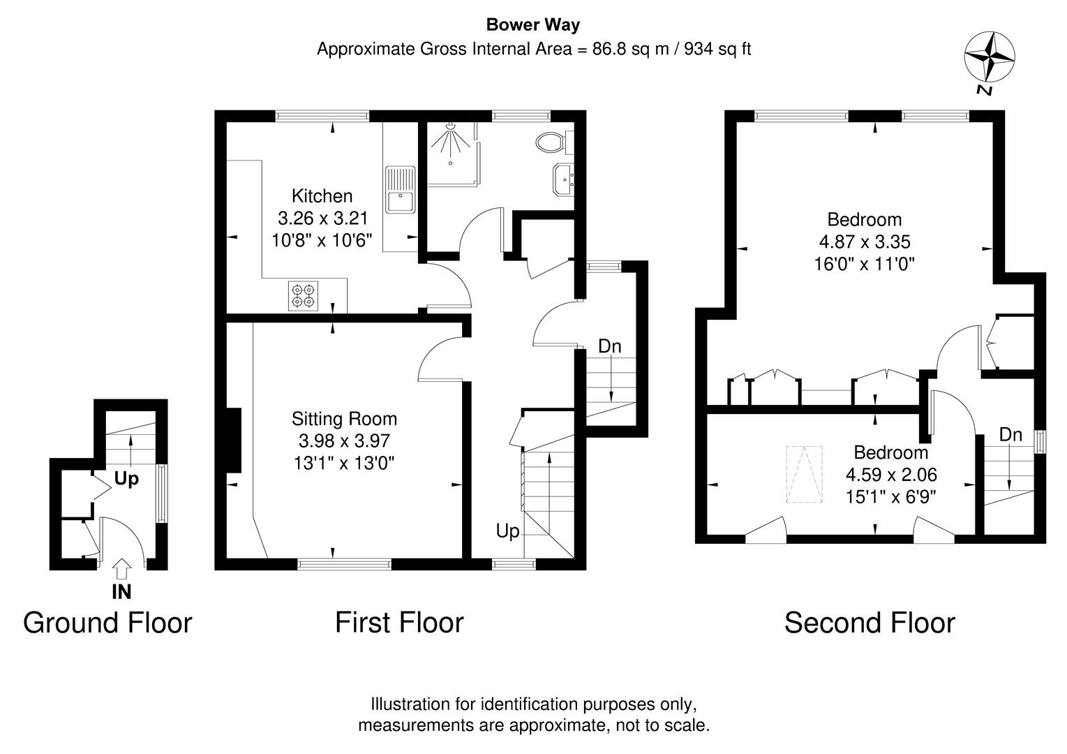 32B, Bower Way, Slough floorplan