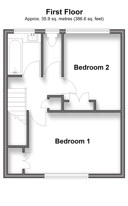 Connell Drive Woodingdean, Brighton floorplan
