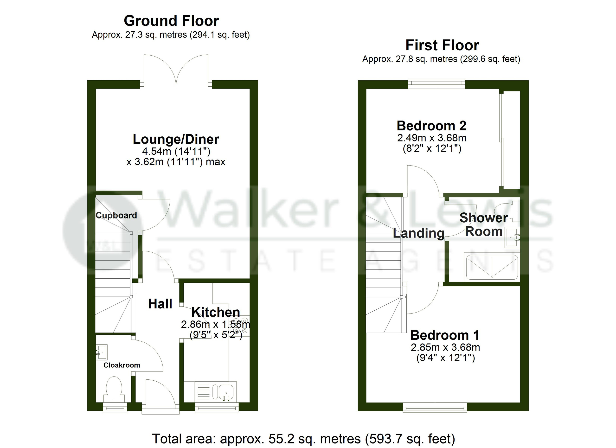 270 Dyffryn Y Coed, Pontypridd floorplan