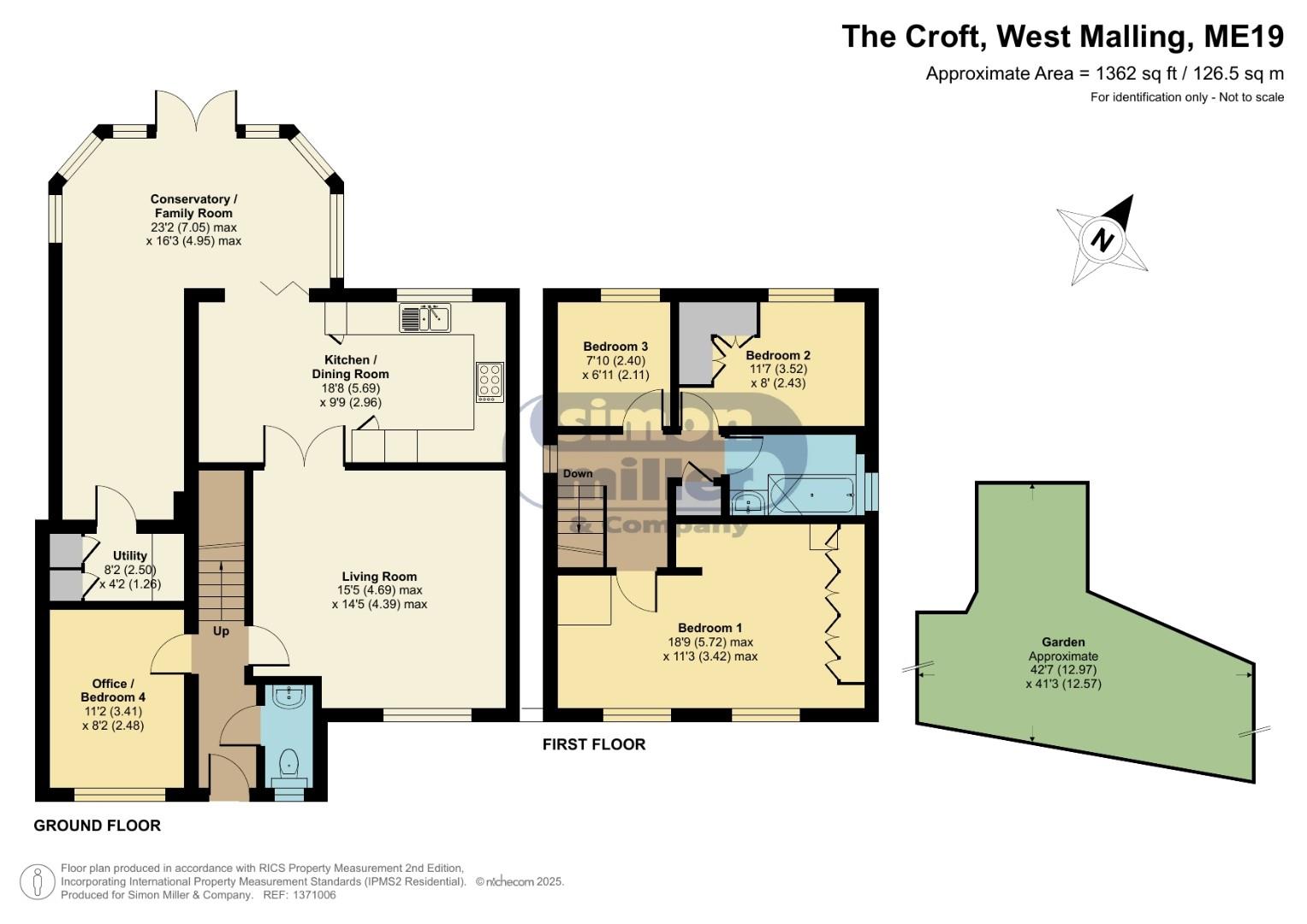 7, The Croft, West Malling floorplan