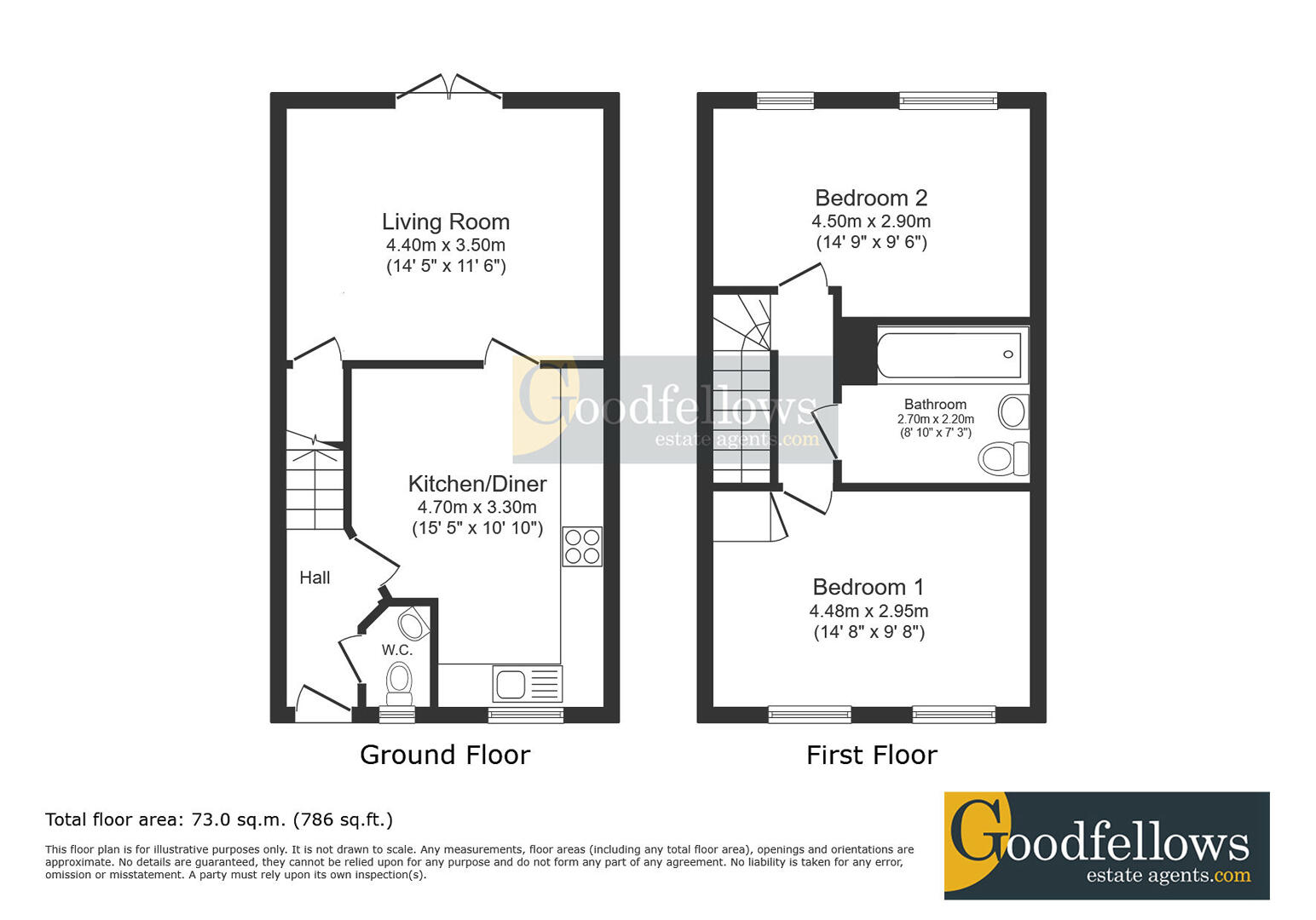60, Chesterholm Avenue, Newcastle Upon Tyne floorplan