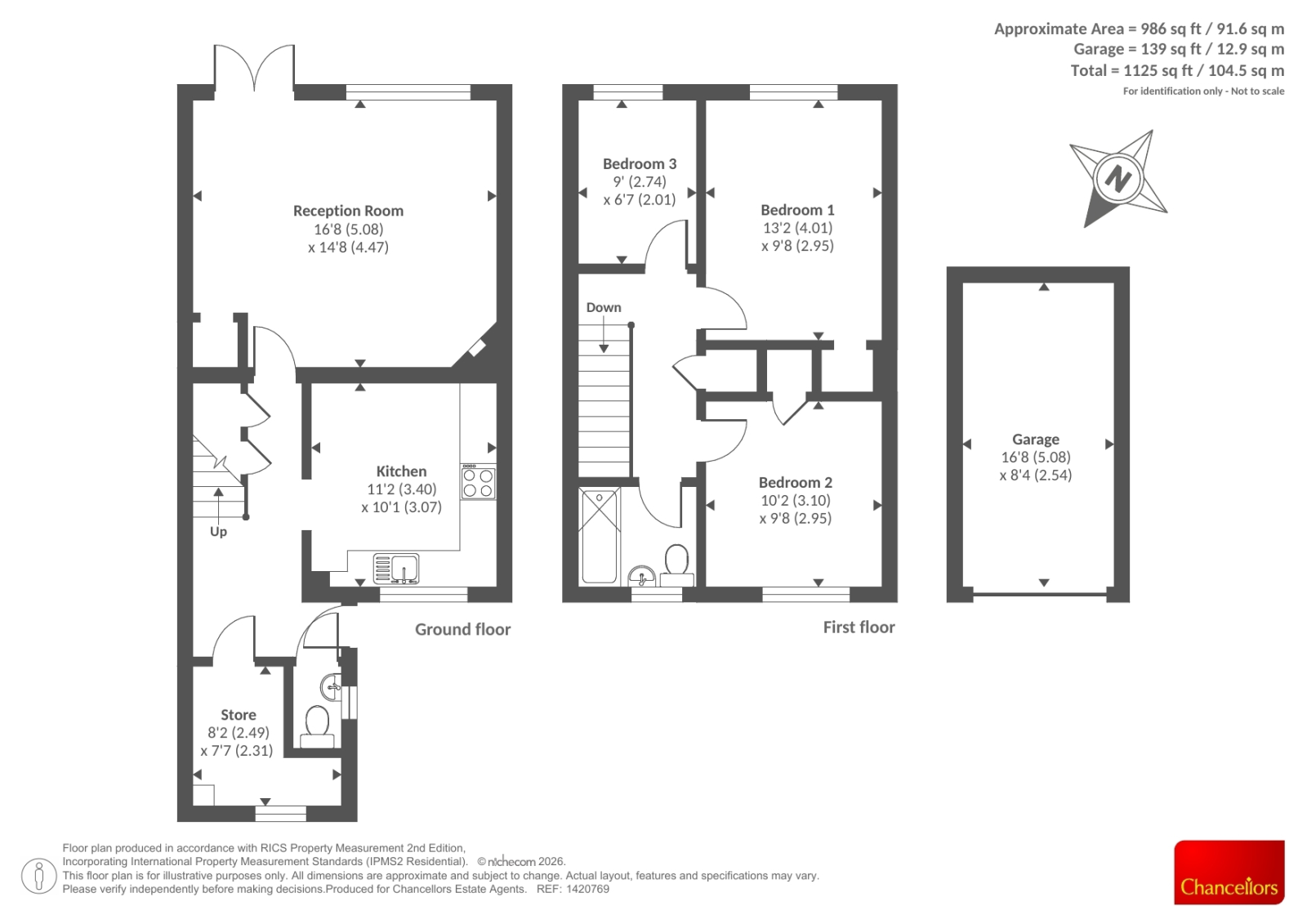 17, Mayfair Drive, Newbury floorplan