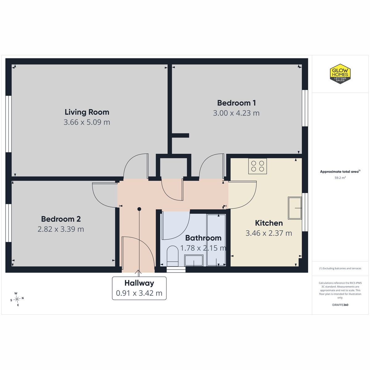29B, Green Avenue, Irvine floorplan