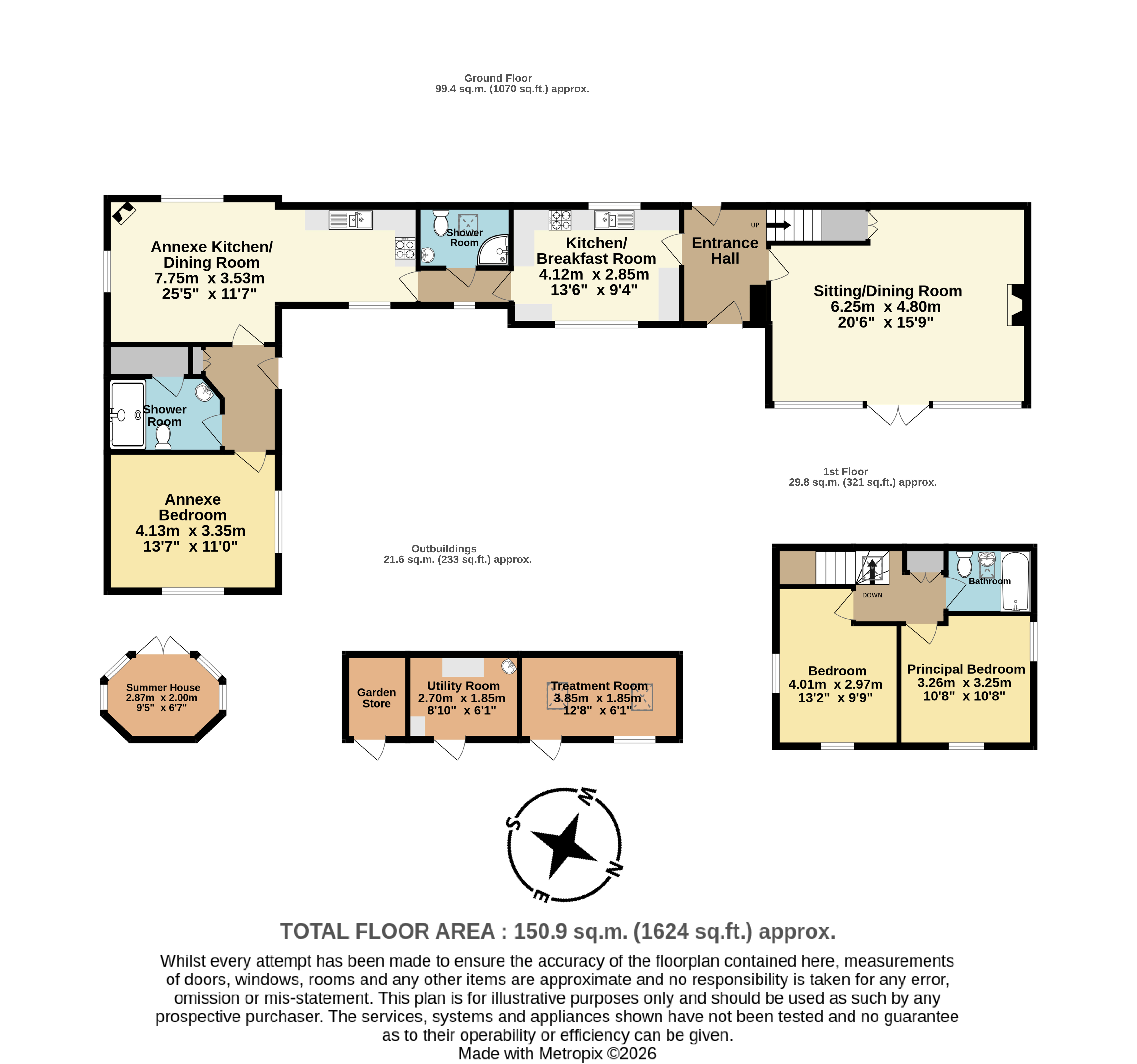 Harberton, Totnes floorplan