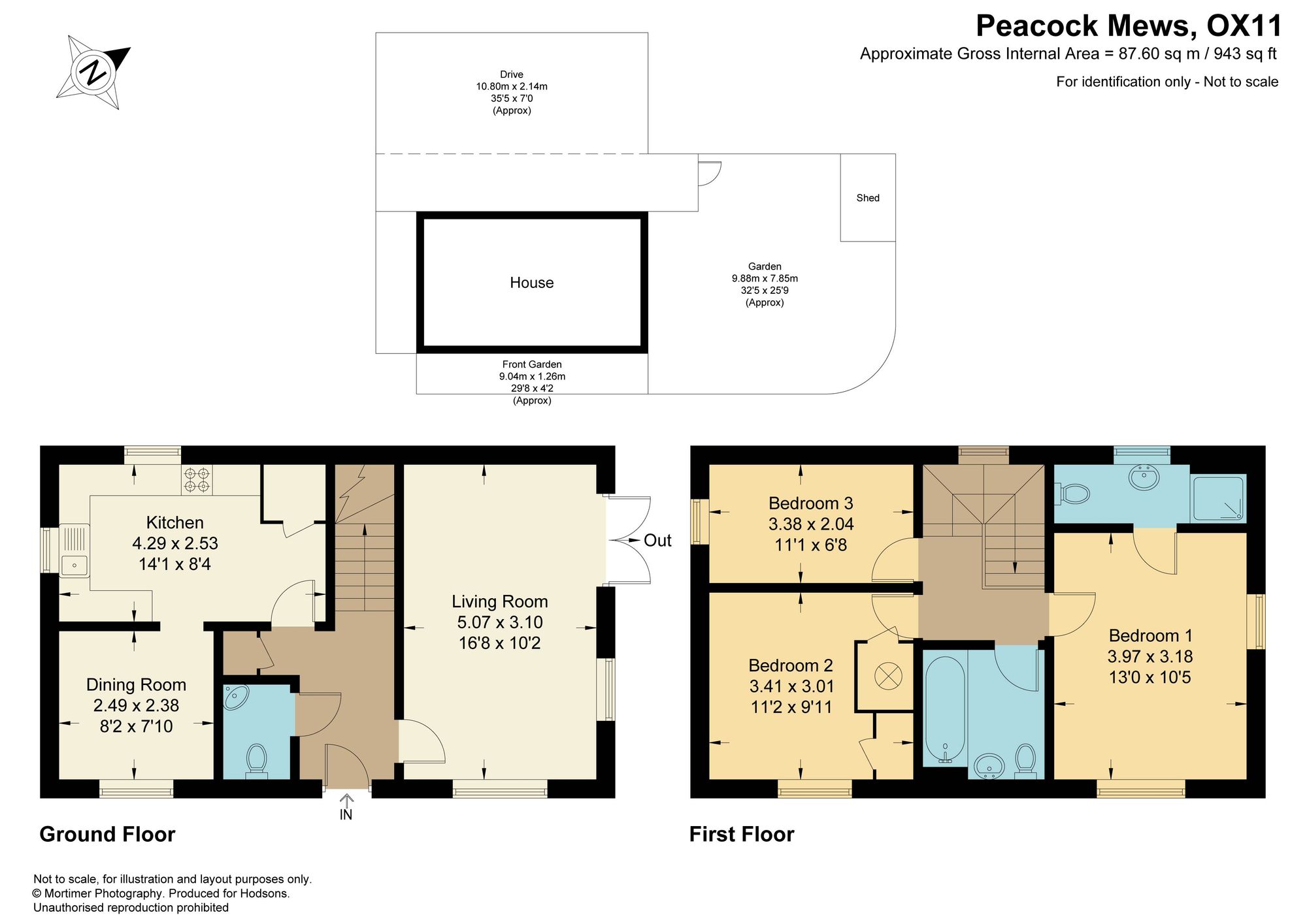 4a, Peacock Mews, Didcot floorplan