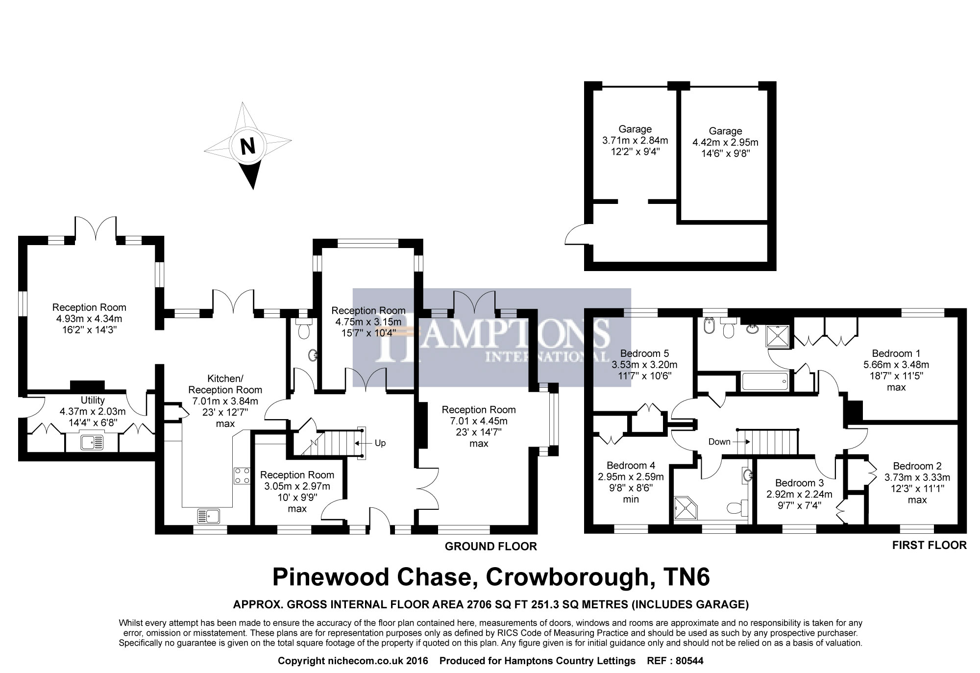 5 Bedrooms Detached house to rent in Pinewood Chase, St. Johns, Crowborough TN6