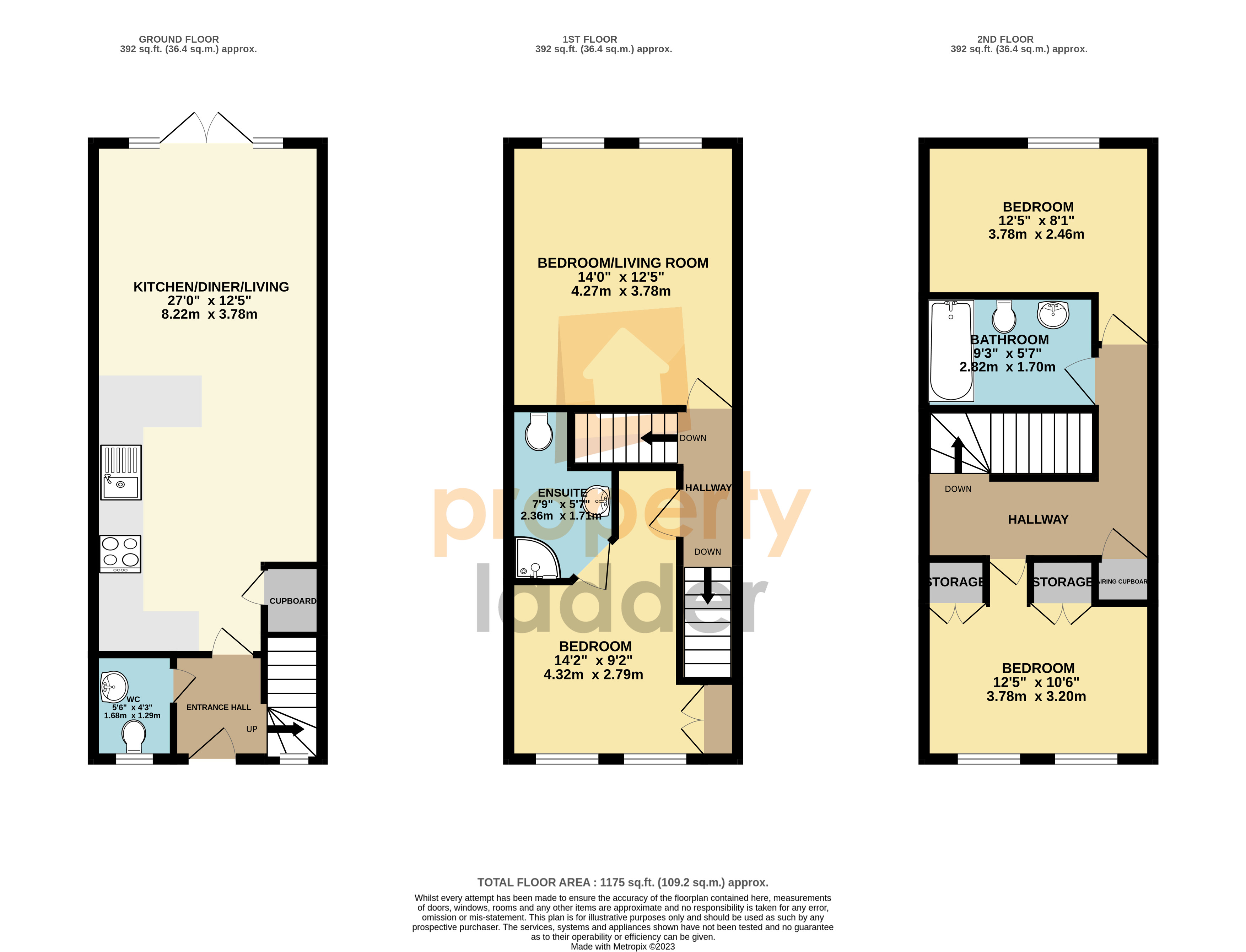 7, Abbey Road, Wymondham floorplan