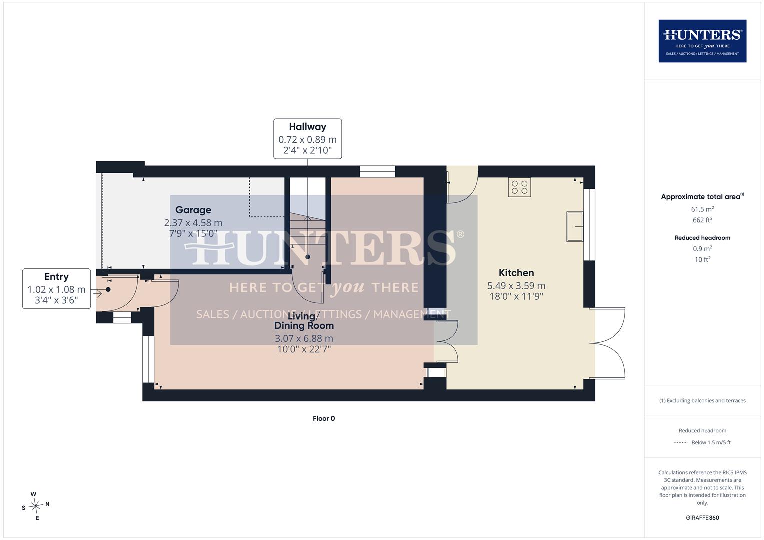 5, Welwyn Close, Sunderland floorplan