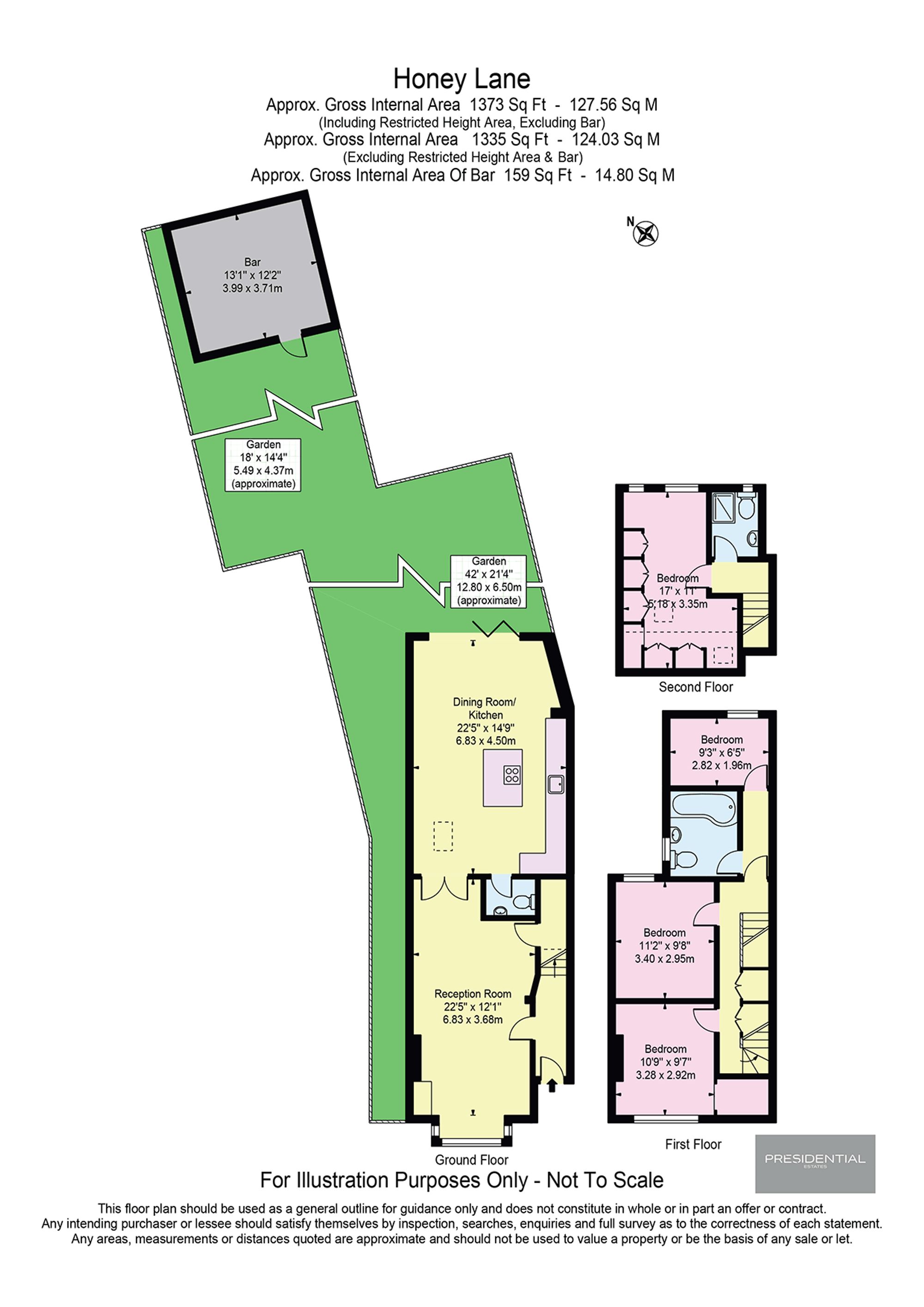 11 Honey Lane, Waltham Abbey floorplan