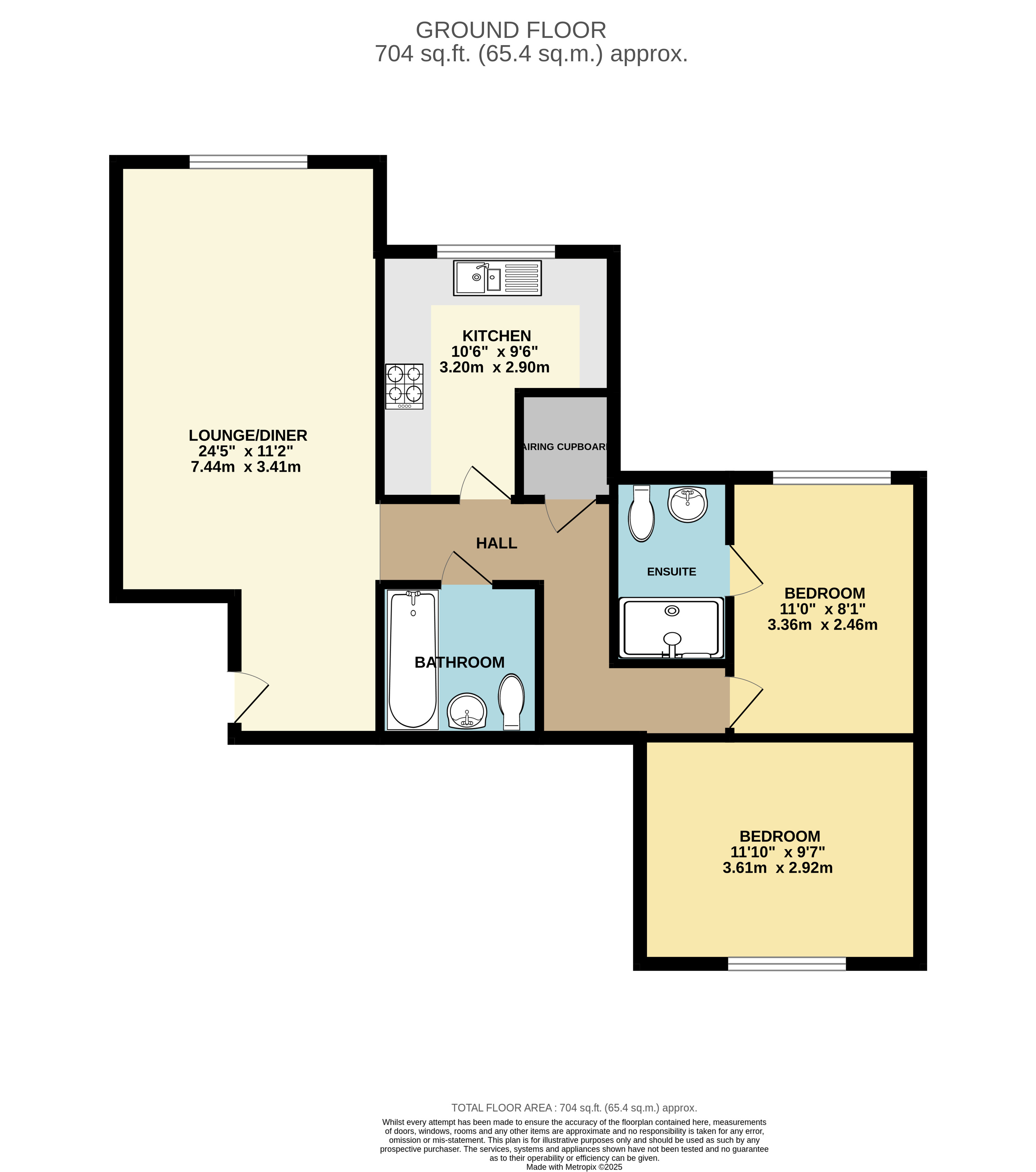 Flat 8, Scholars Mews,, School Road, Maldon floorplan